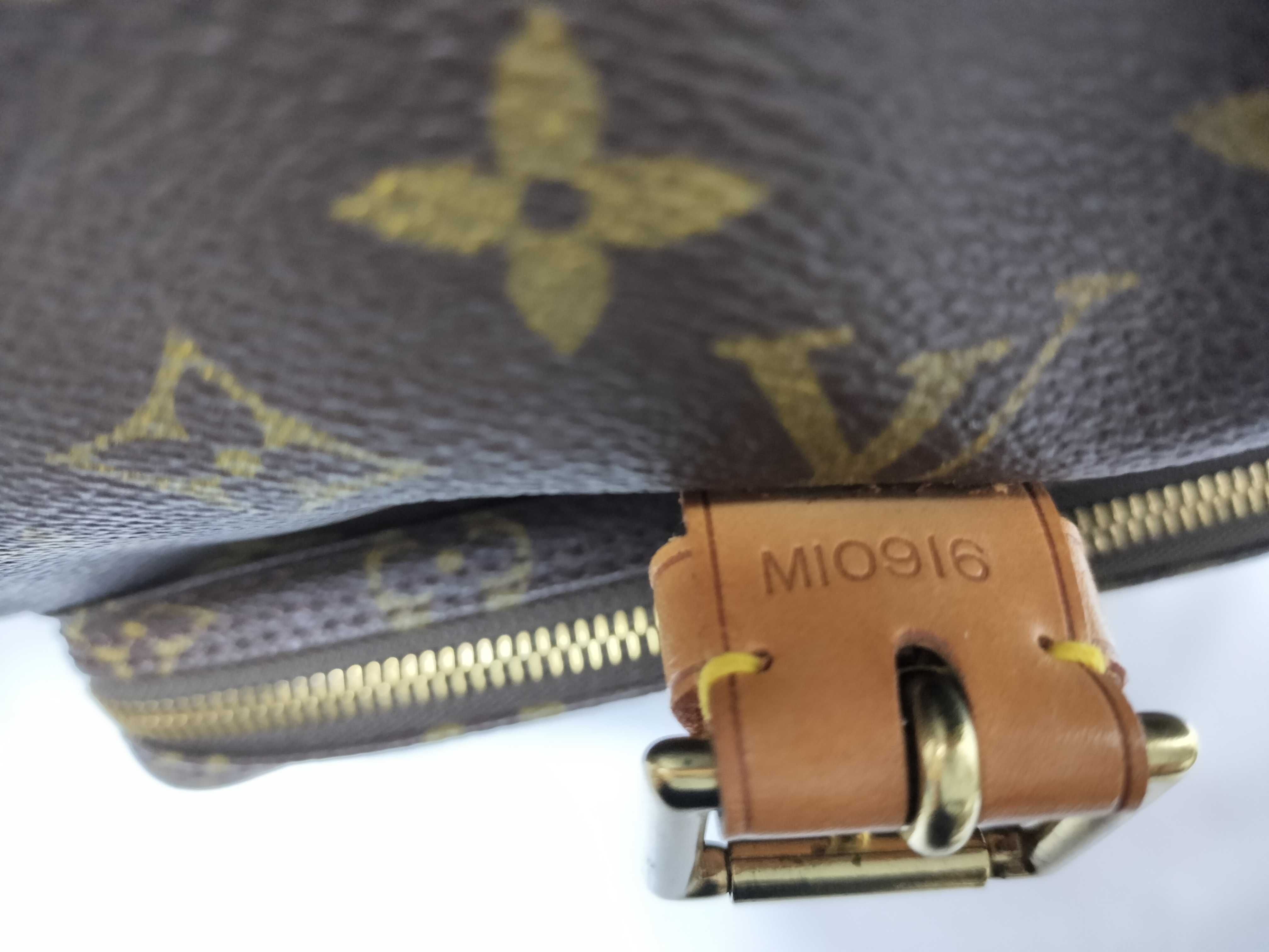 Monogram Louis Vuitton Bag, Vuitton Monogram Montsouris GM M51135 MI0916 Brown Backpack — view 15