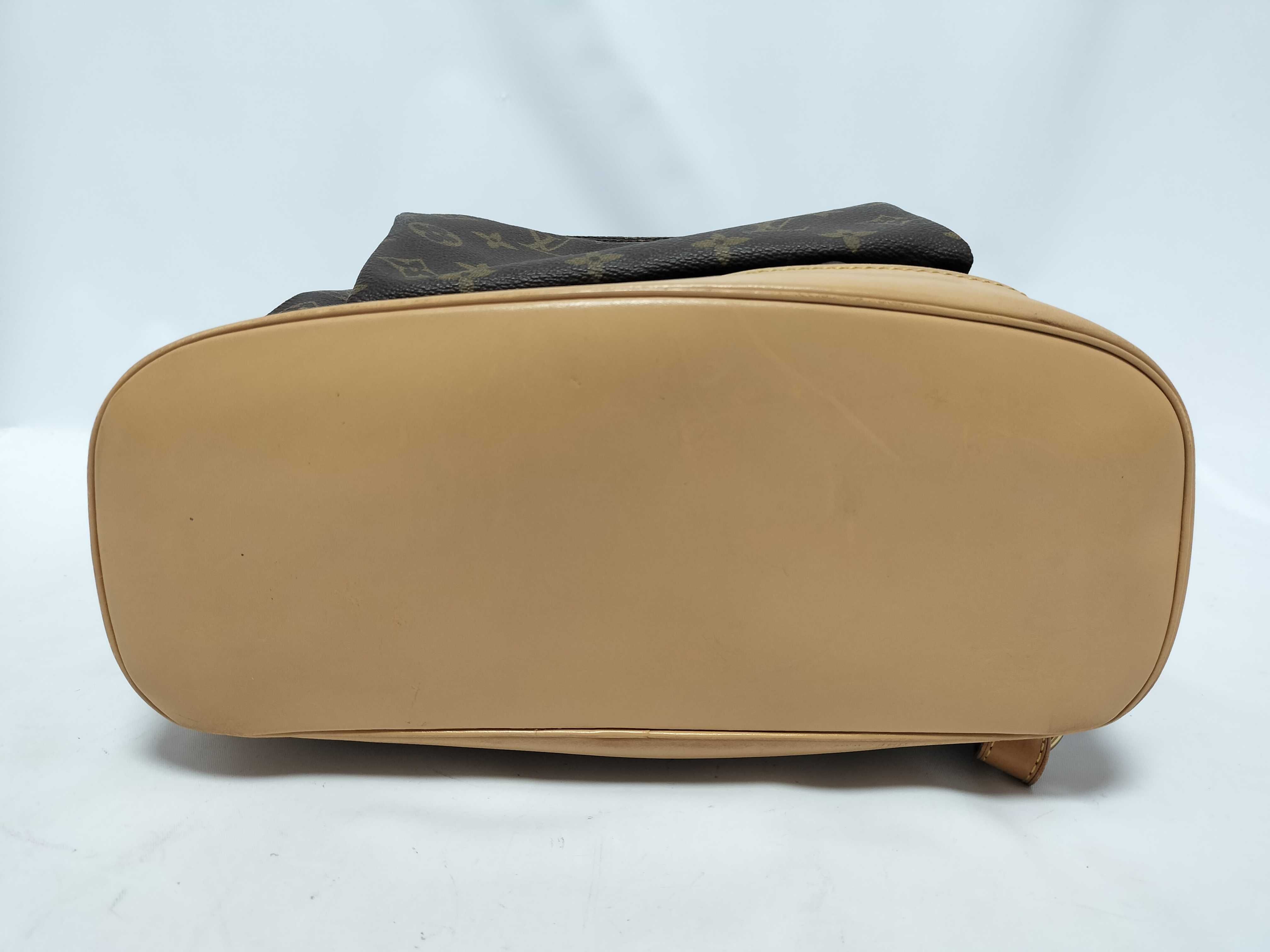 Monogram Louis Vuitton Bag, Vuitton Monogram Montsouris GM M51135 MI0916 Brown Backpack — view 7