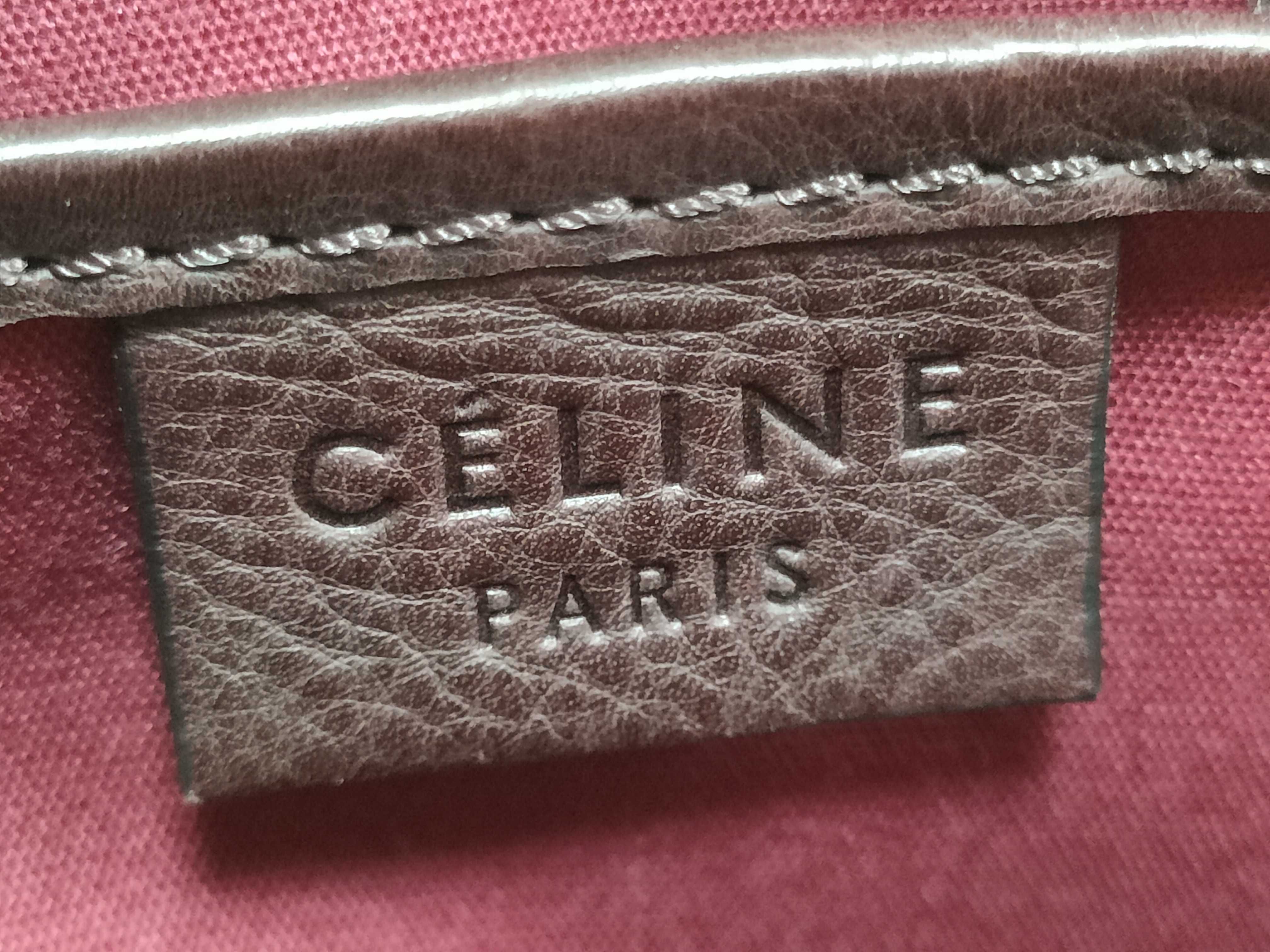 Triomphe Shoulder Bag, Burgundy Shoulder Bag — view 13