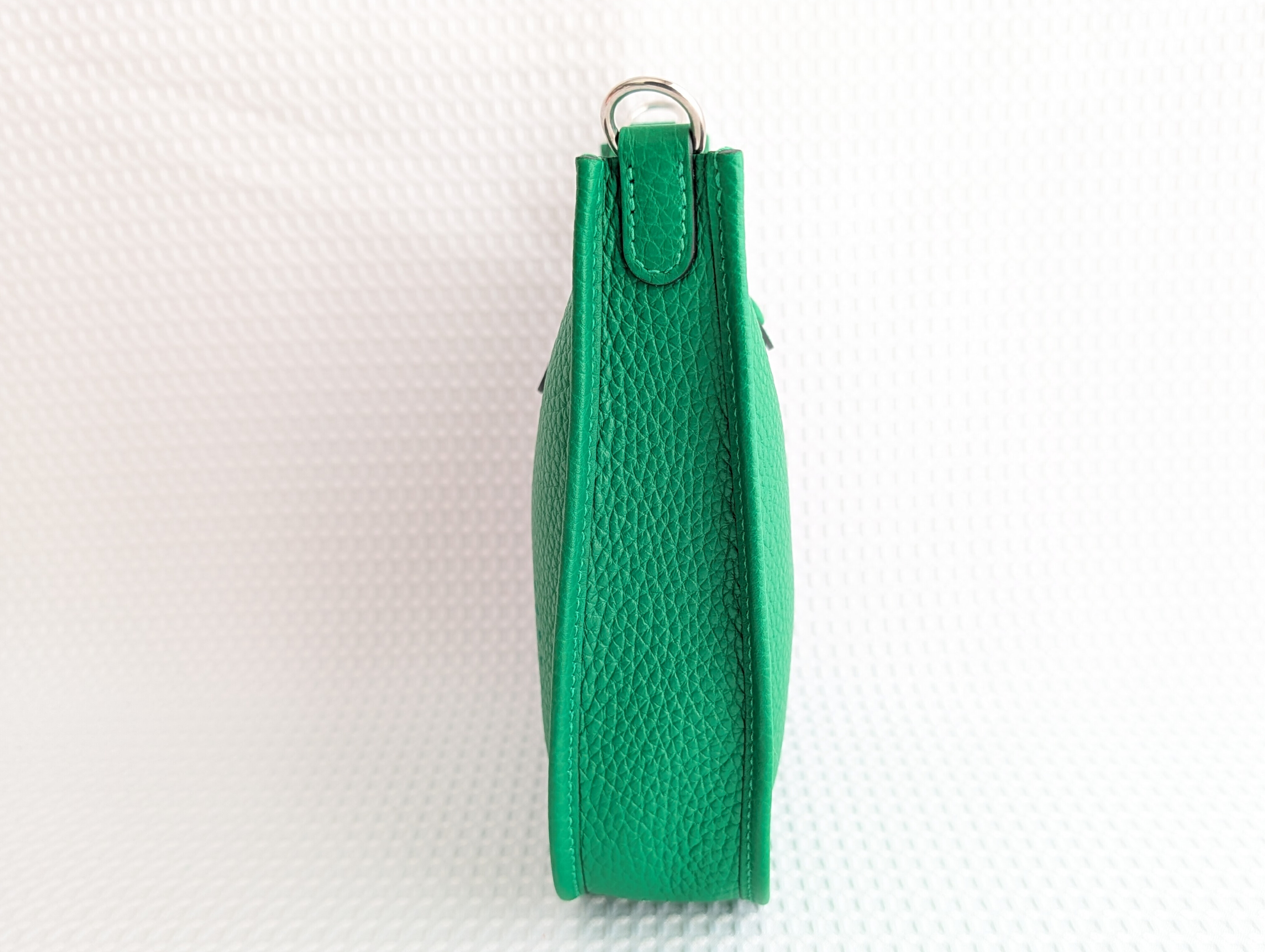 Evelyne TPM Mini Evelyne Bamboo Silver Hardware W Stamp Shoulder Bag — view 6