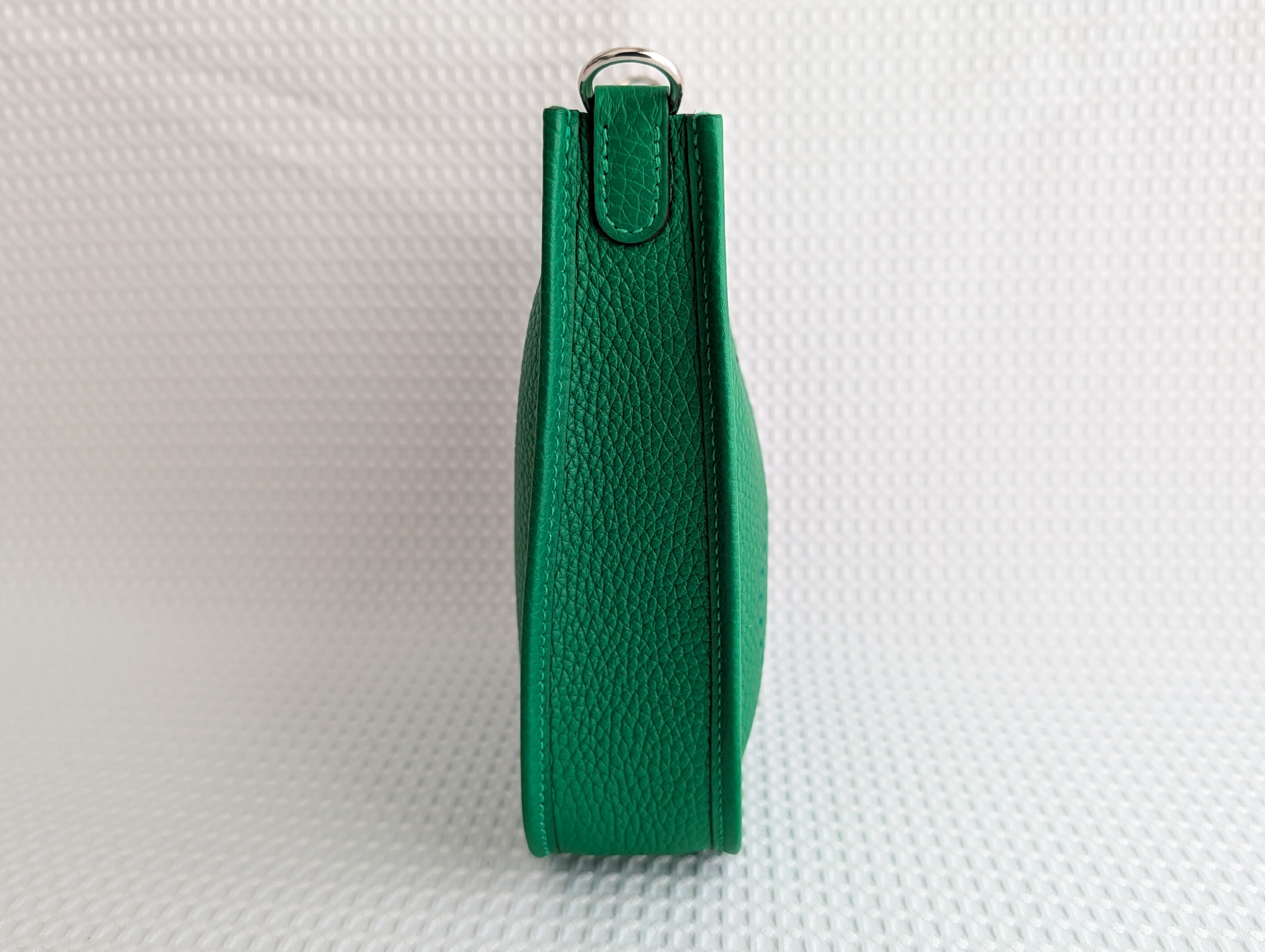 Evelyne TPM Mini Evelyne Bamboo Silver Hardware W Stamp Shoulder Bag — view 7