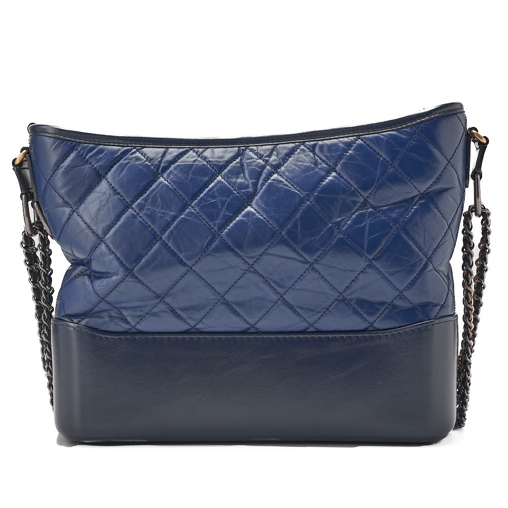Vintage calfskin Gabrielle de Chanel chain shoulder bag — view 2