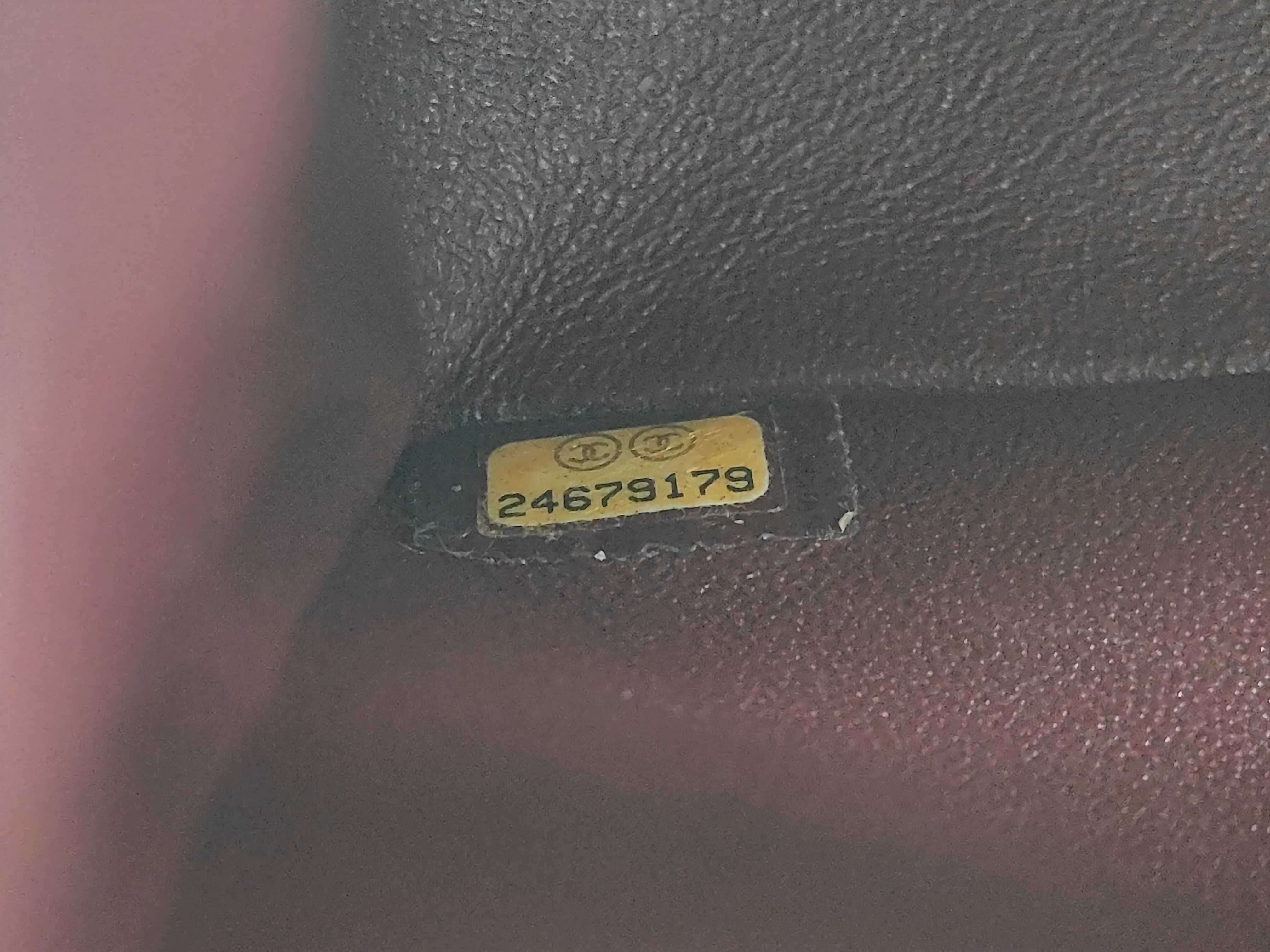 Double Flap Caviar Skin Shoulder Bag — view 12