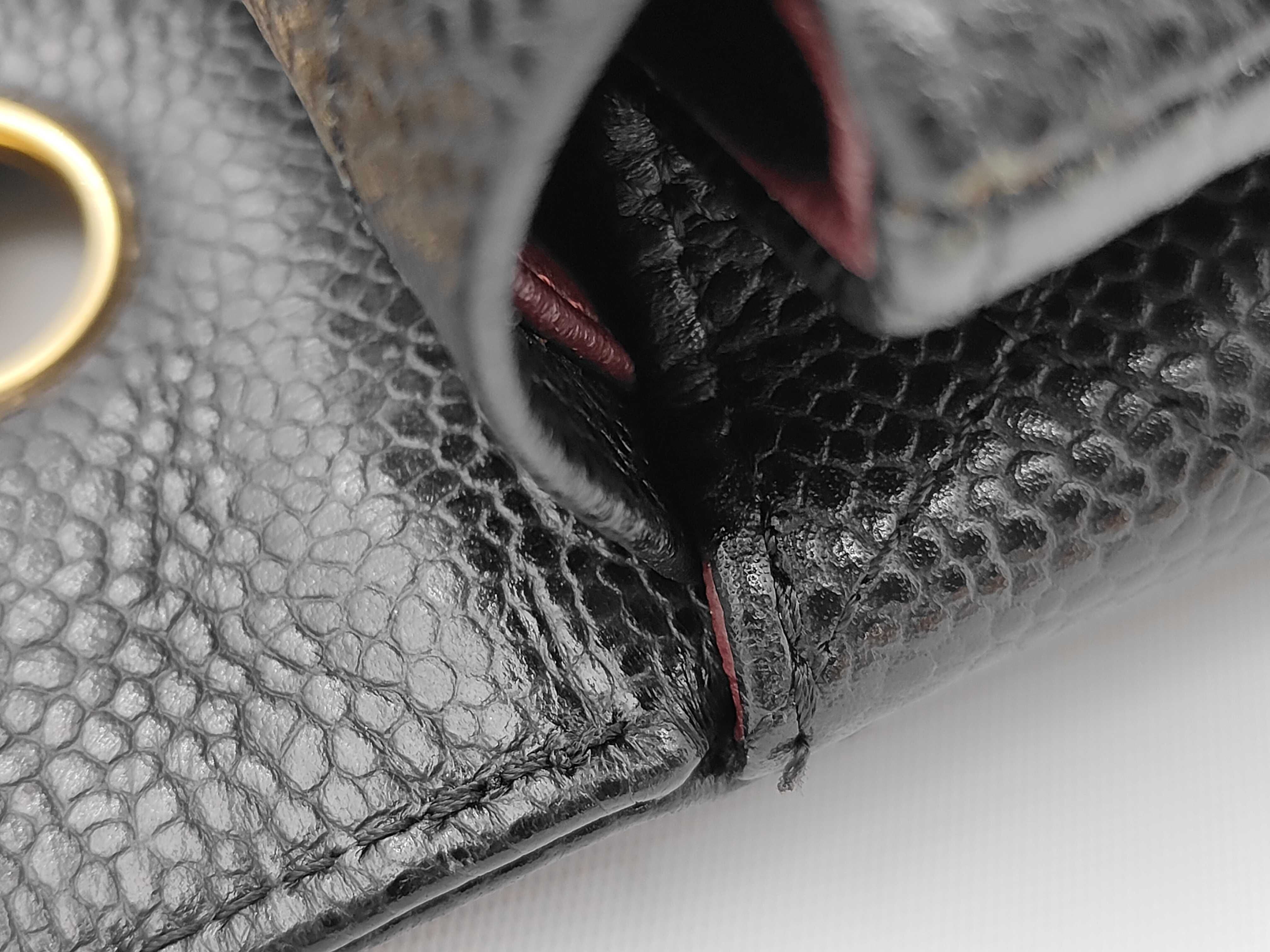 Double Flap Caviar Skin Shoulder Bag — view 8