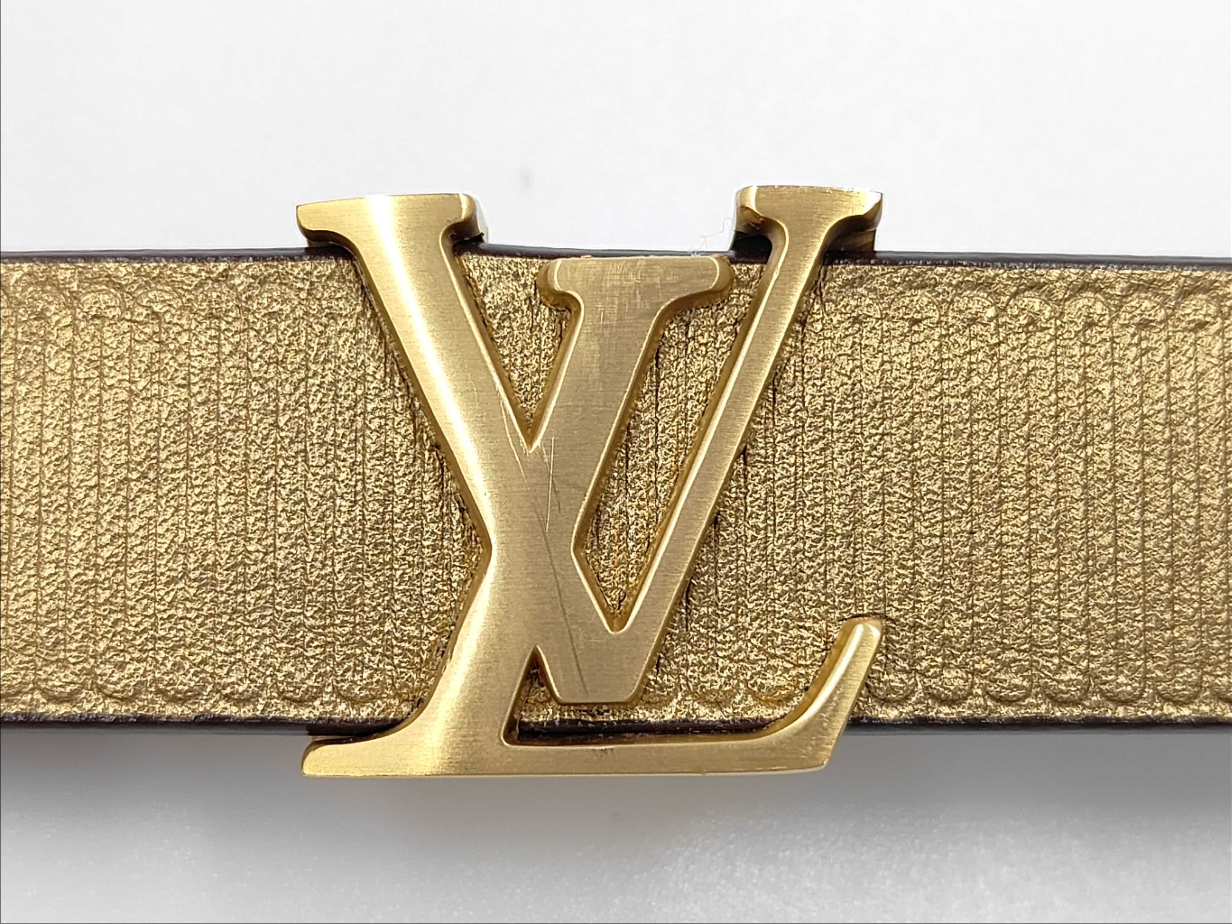 Ceinture Champagne Gold Color 76/30 Women's Belt M9775 — view 4