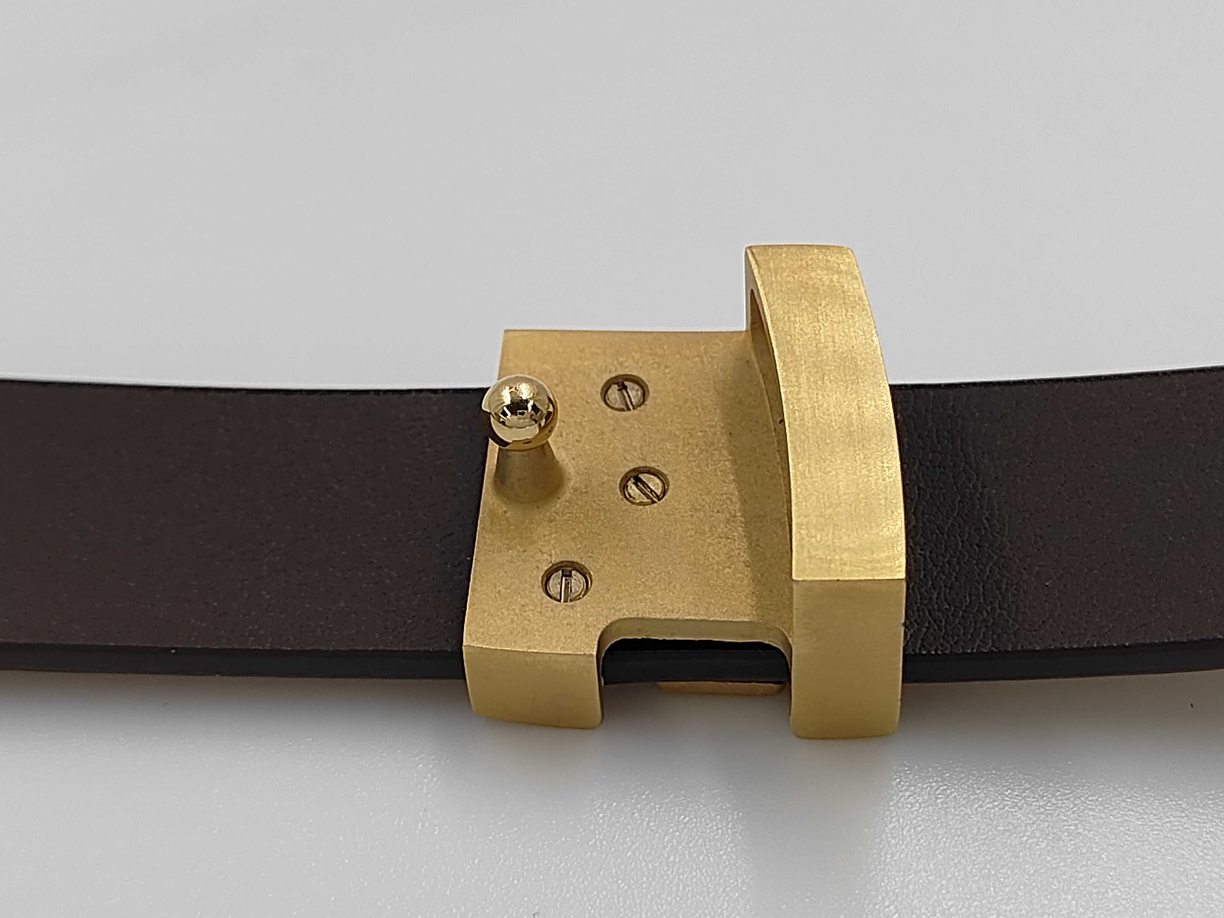 Ceinture Champagne Gold Color 76/30 Women's Belt M9775 — view 5