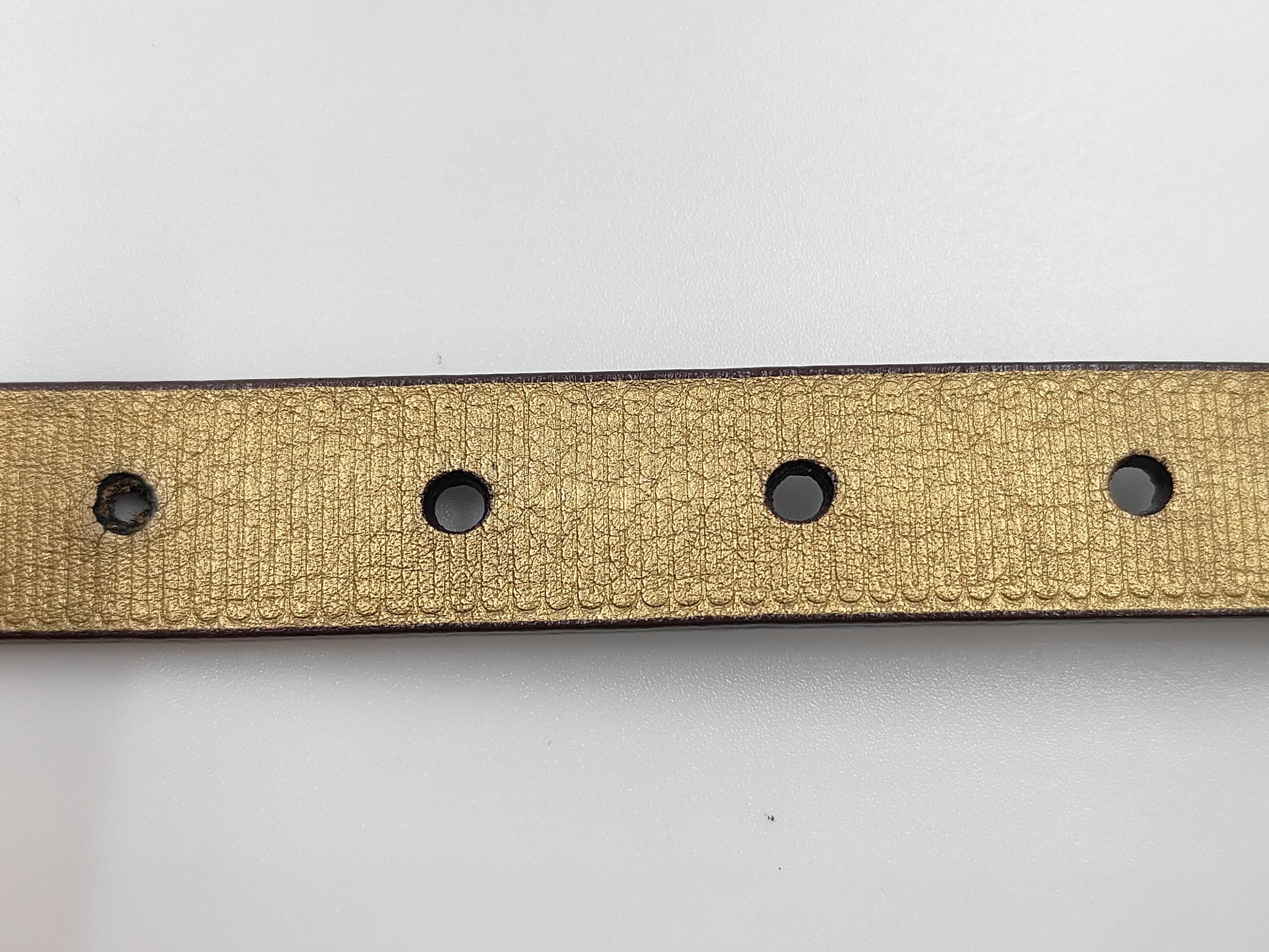 Ceinture Champagne Gold Color 76/30 Women's Belt M9775 — view 8