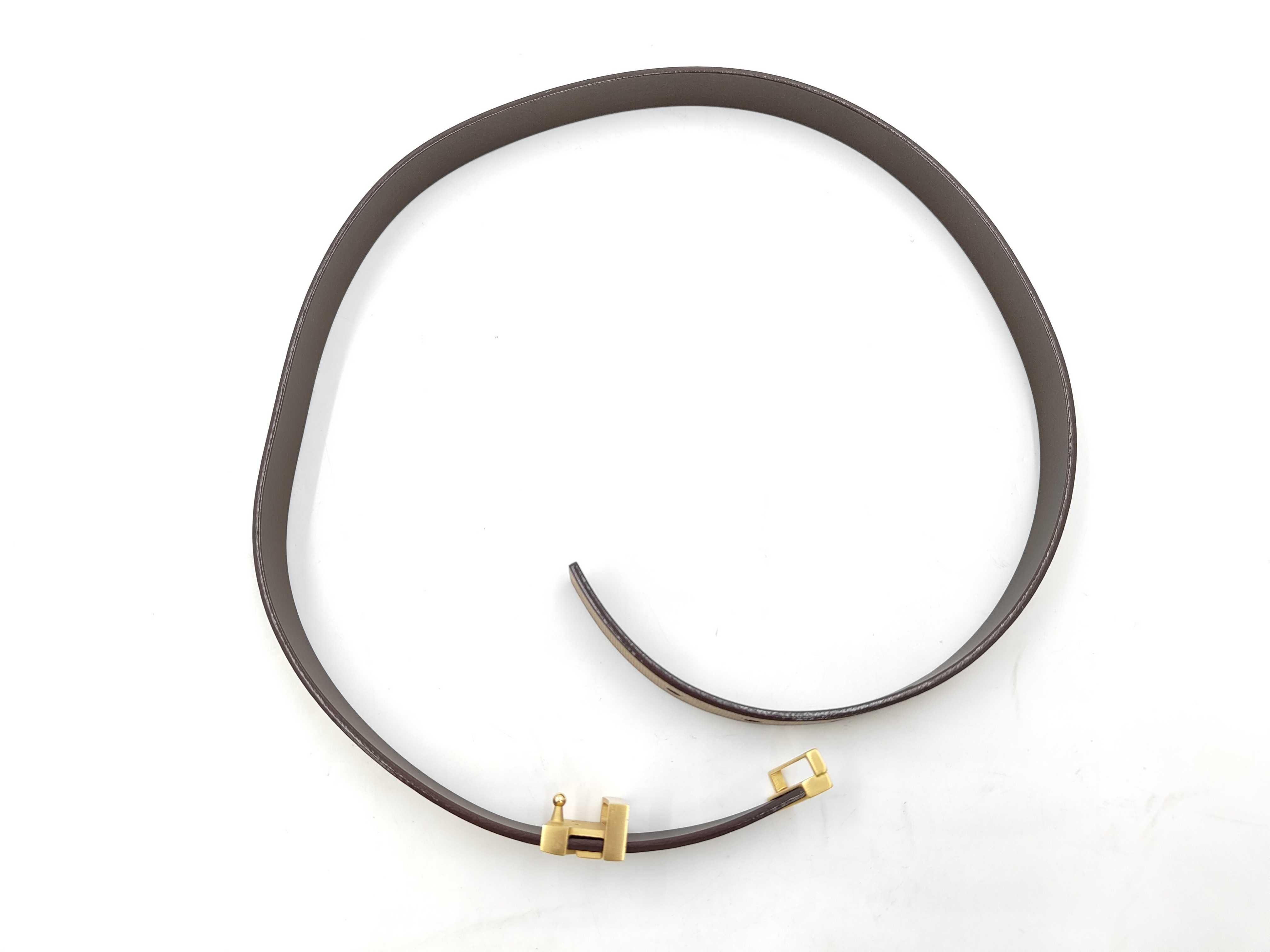 Ceinture Champagne Gold Color 76/30 Women's Belt M9775 — view 10