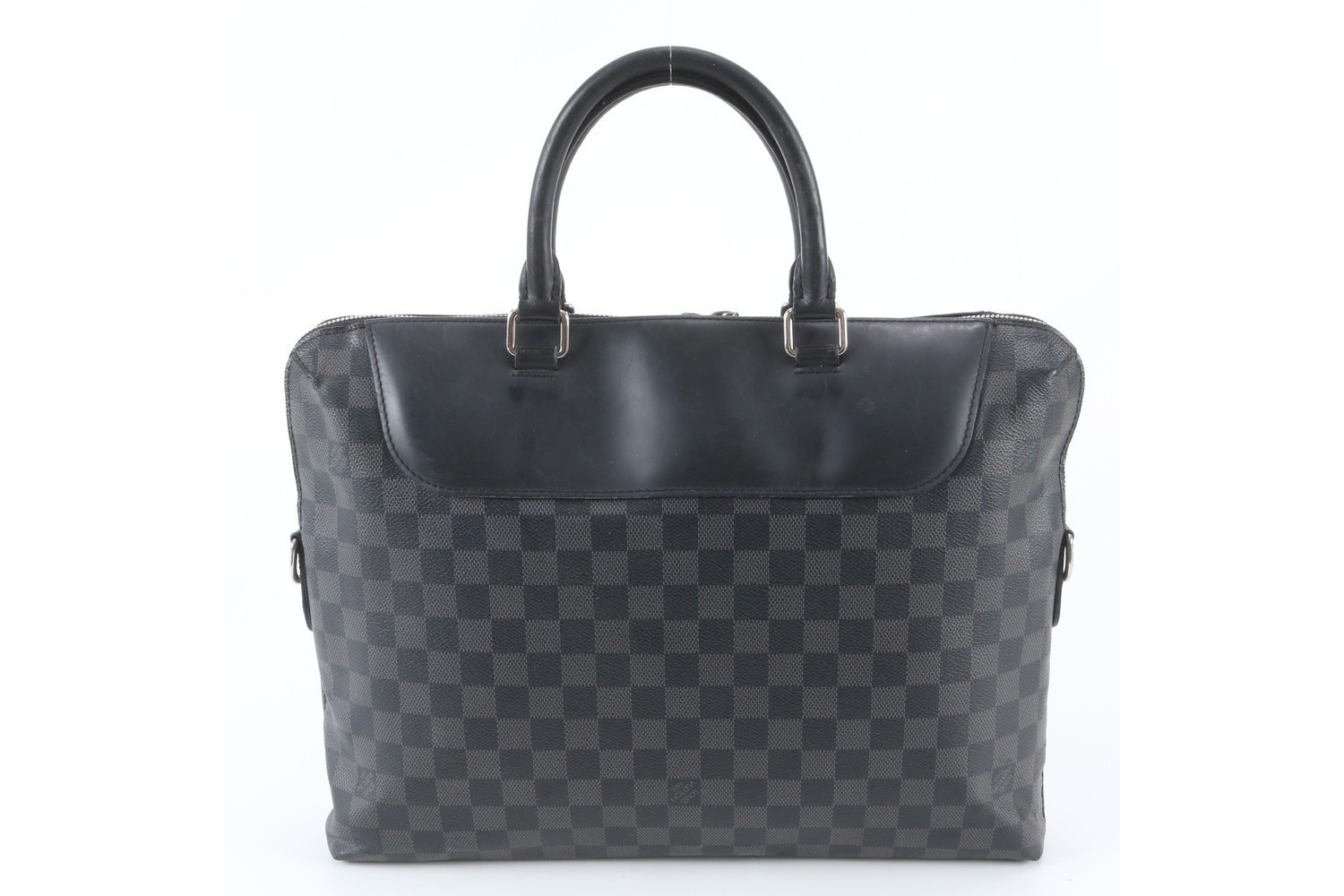 Damier Graphite Porte Documents Jour NM N48260 Leather — view 3