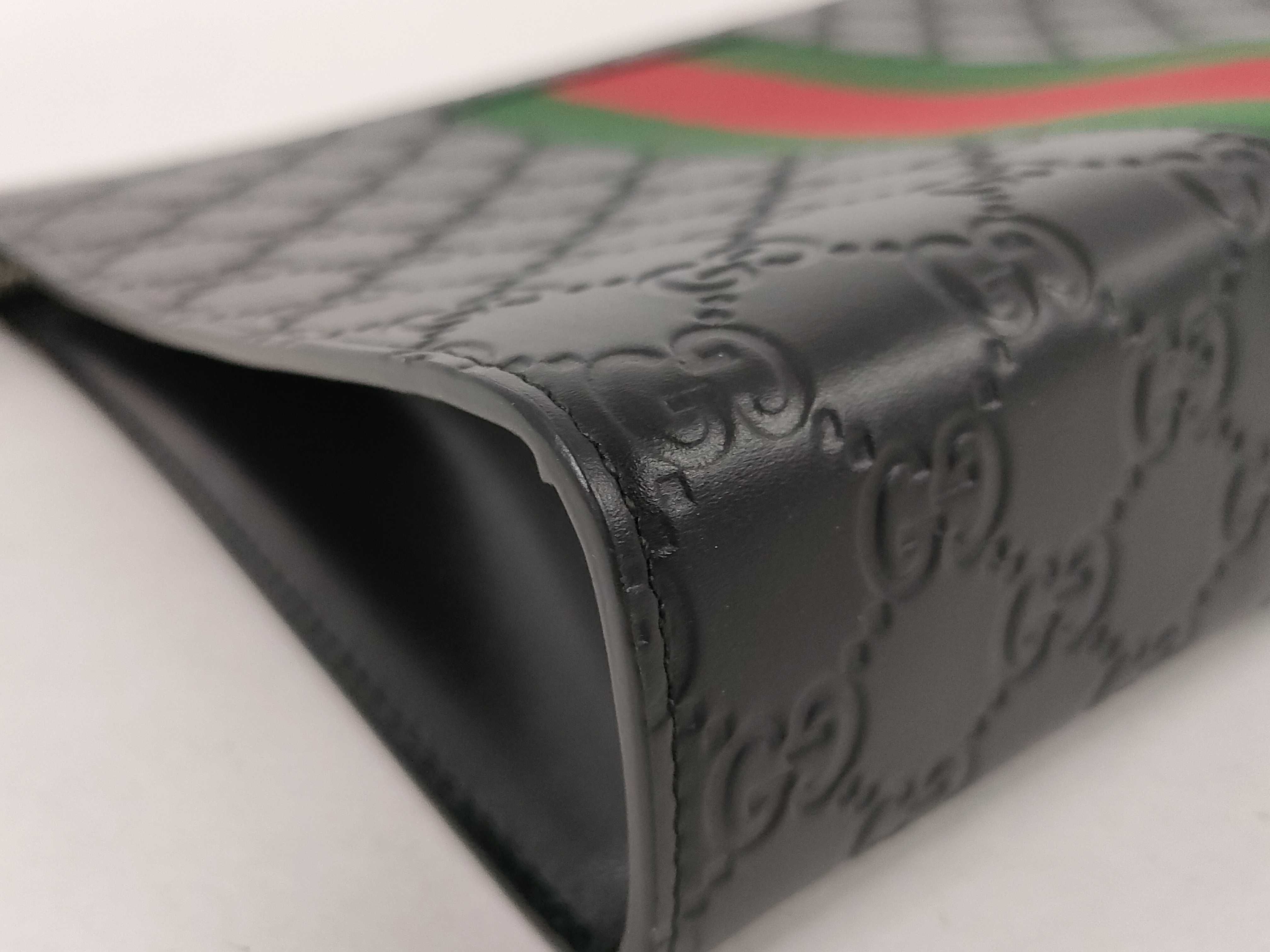 Guccisima Gucci GG Supreme Leather Clutch Bag — view 3