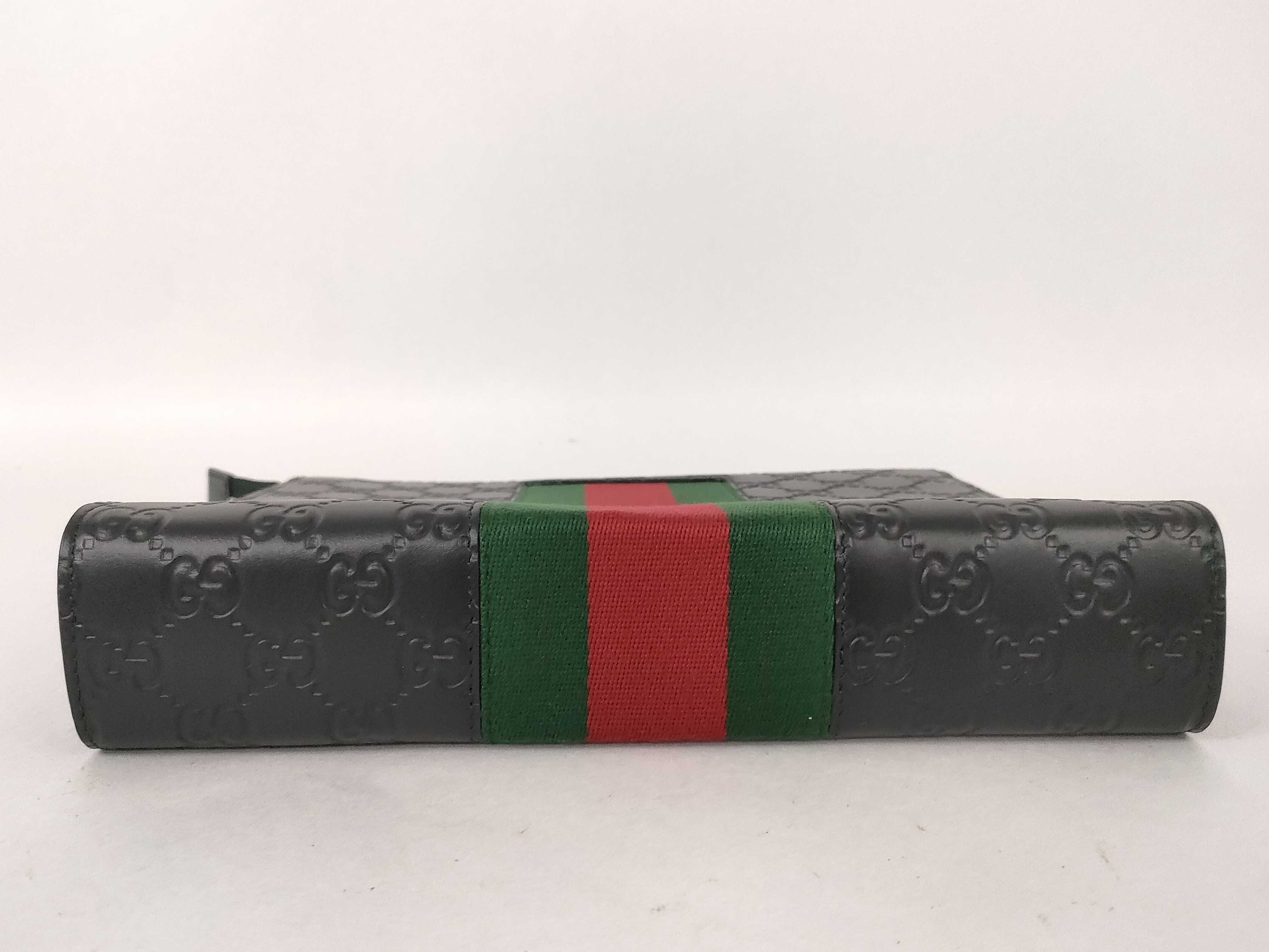 Guccisima Gucci GG Supreme Leather Clutch Bag — view 4