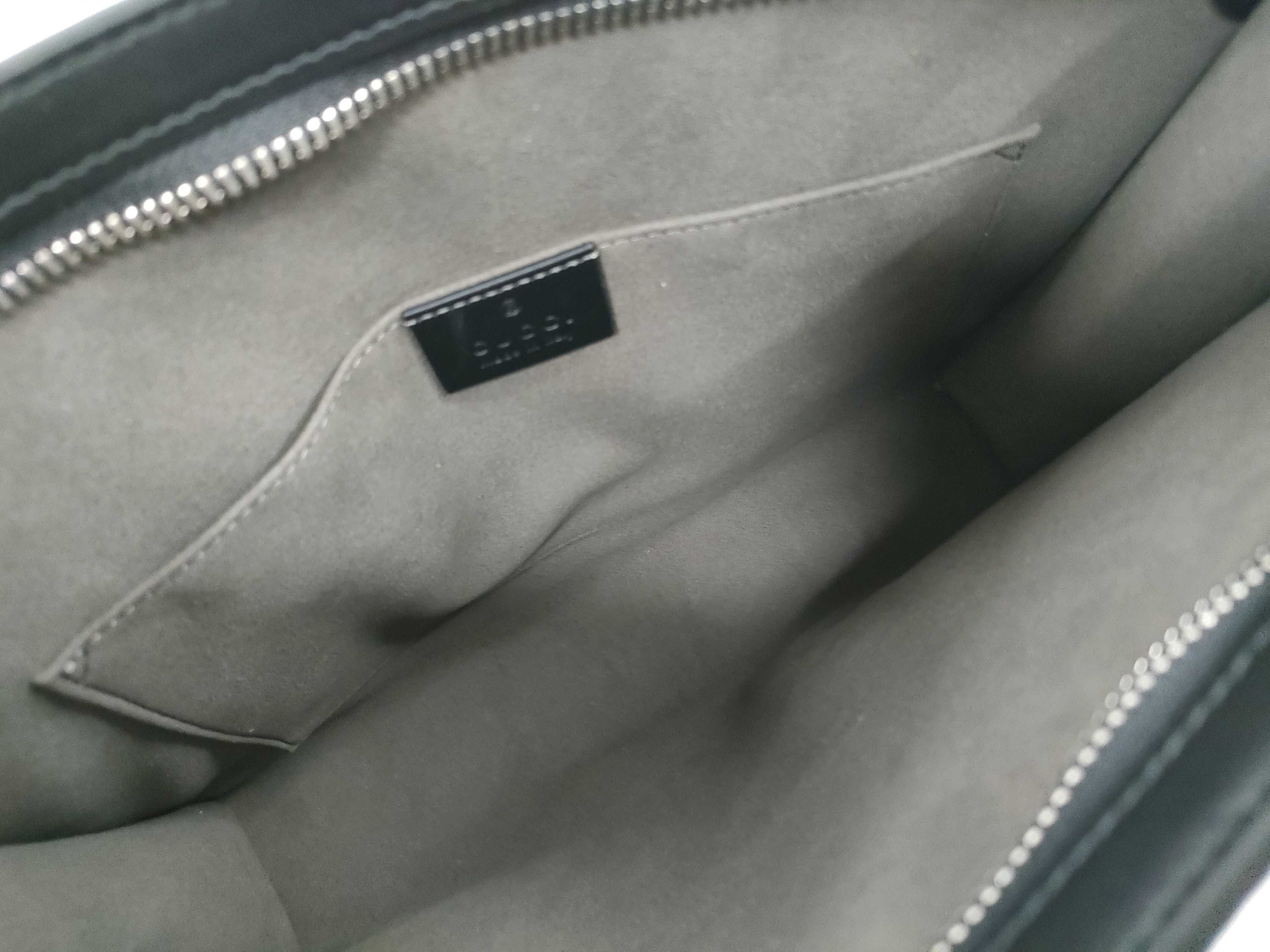 Guccisima Gucci GG Supreme Leather Clutch Bag — view 6