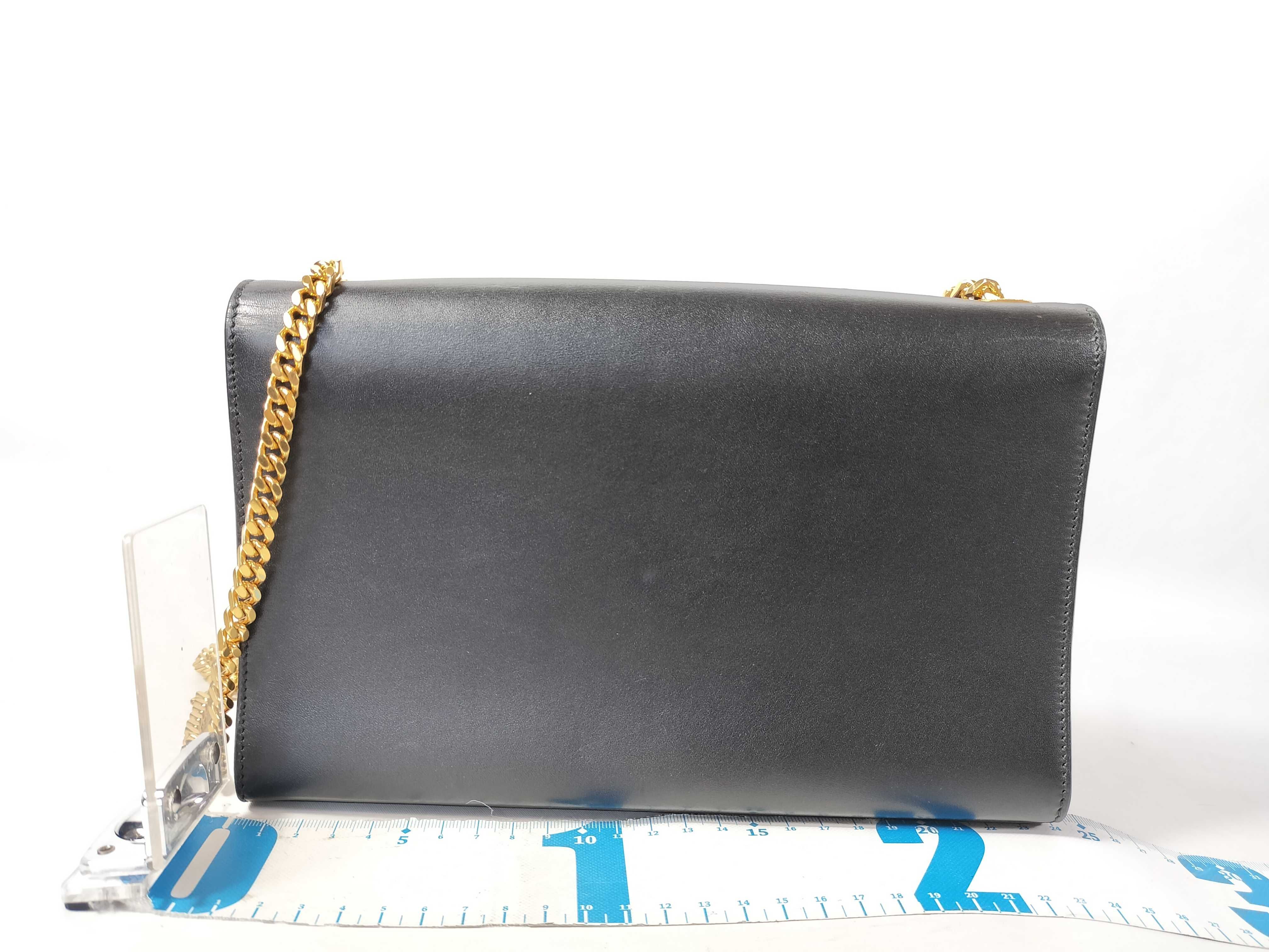 Classic Kate 354119 Leather Shoulder Bag, Black — view 2