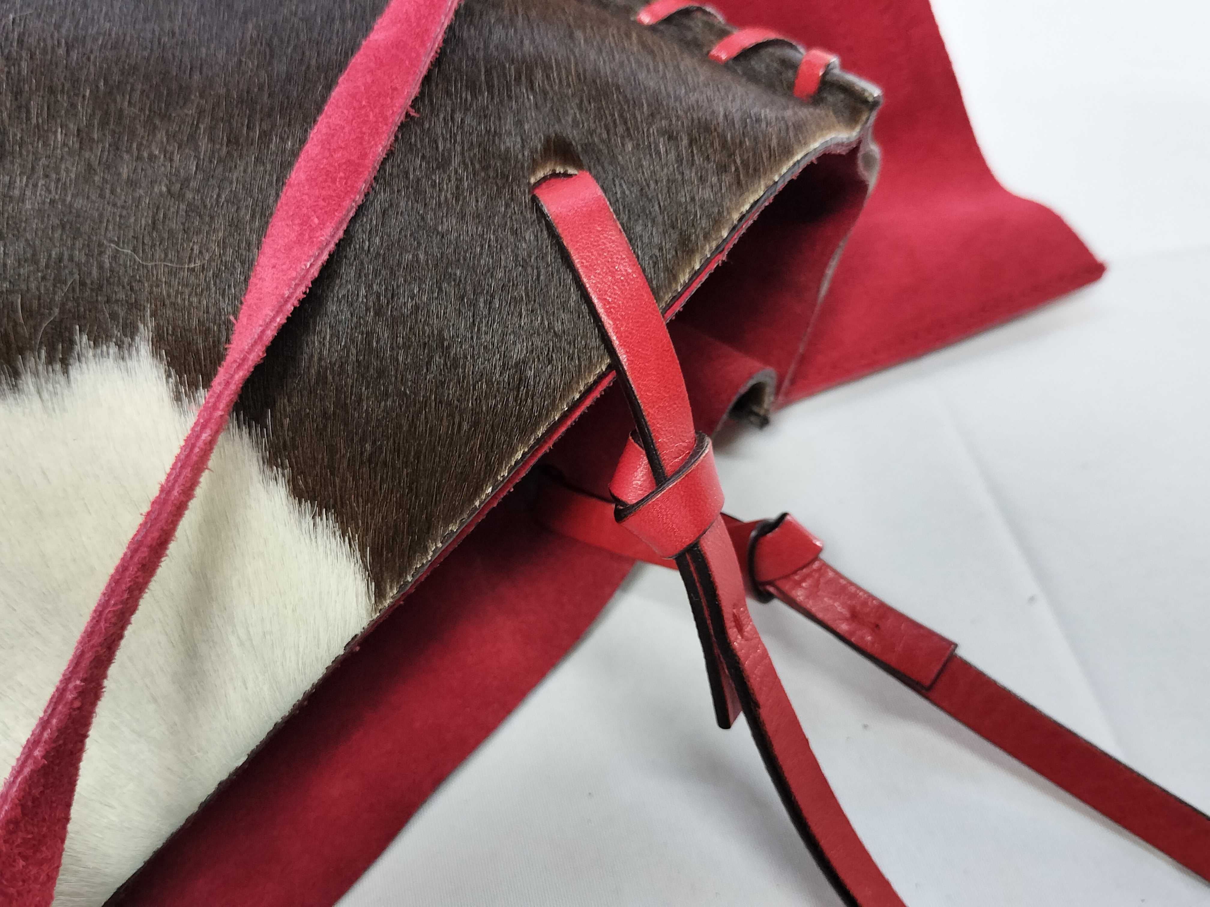 calfskin handbag with pouch and shoulder bag — view 5