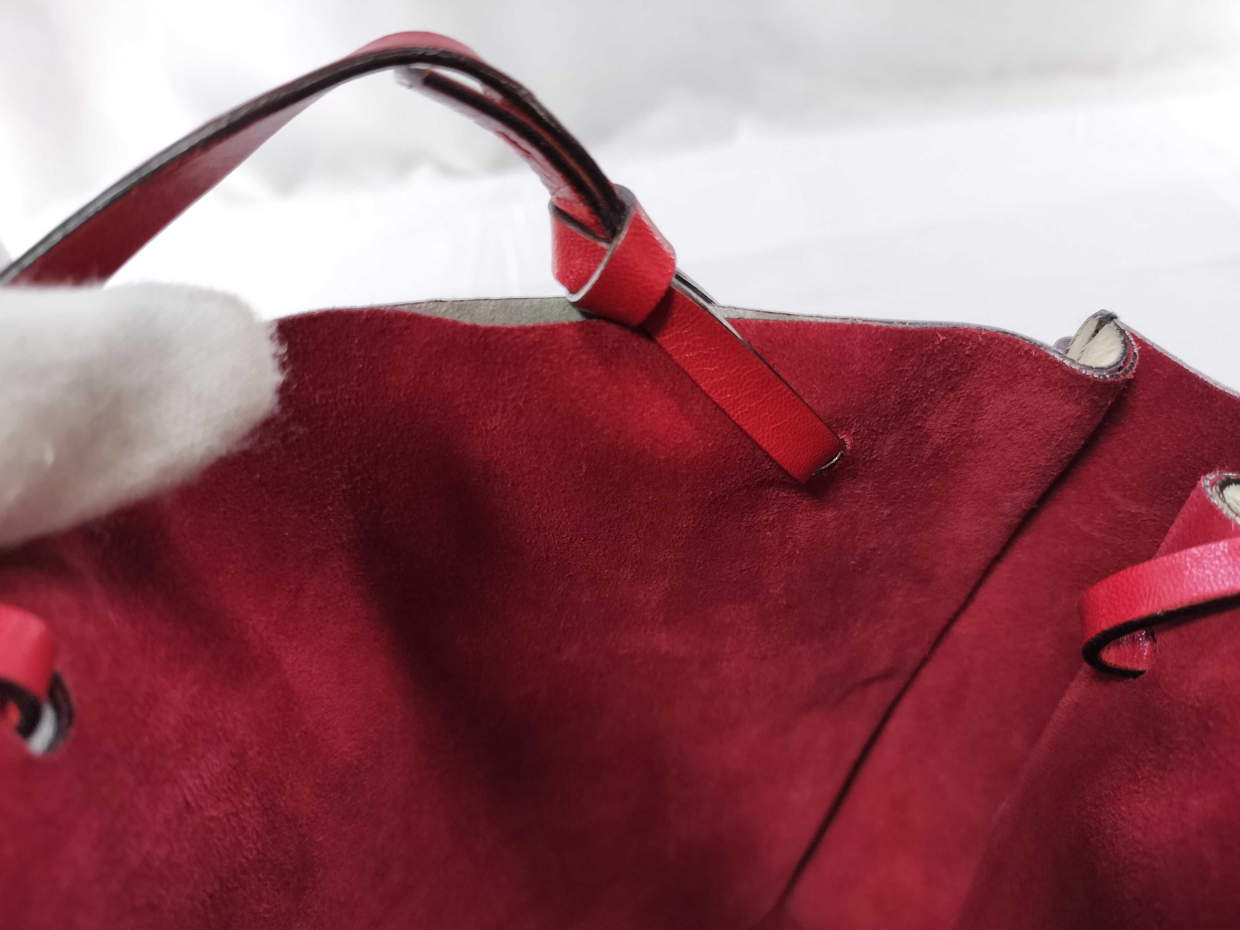 calfskin handbag with pouch and shoulder bag — view 8