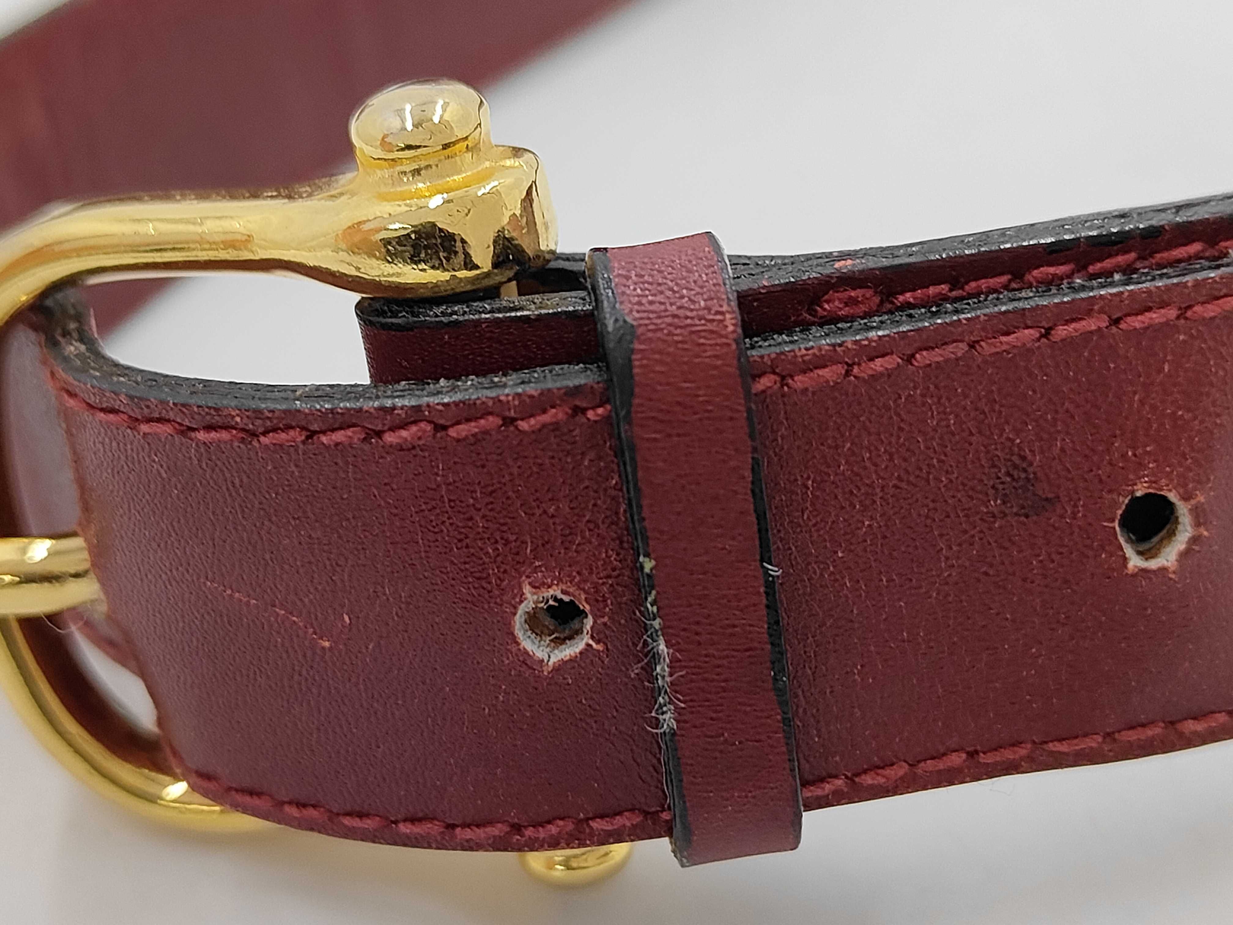 Leather Shoulder Bag Bordeaux — view 6