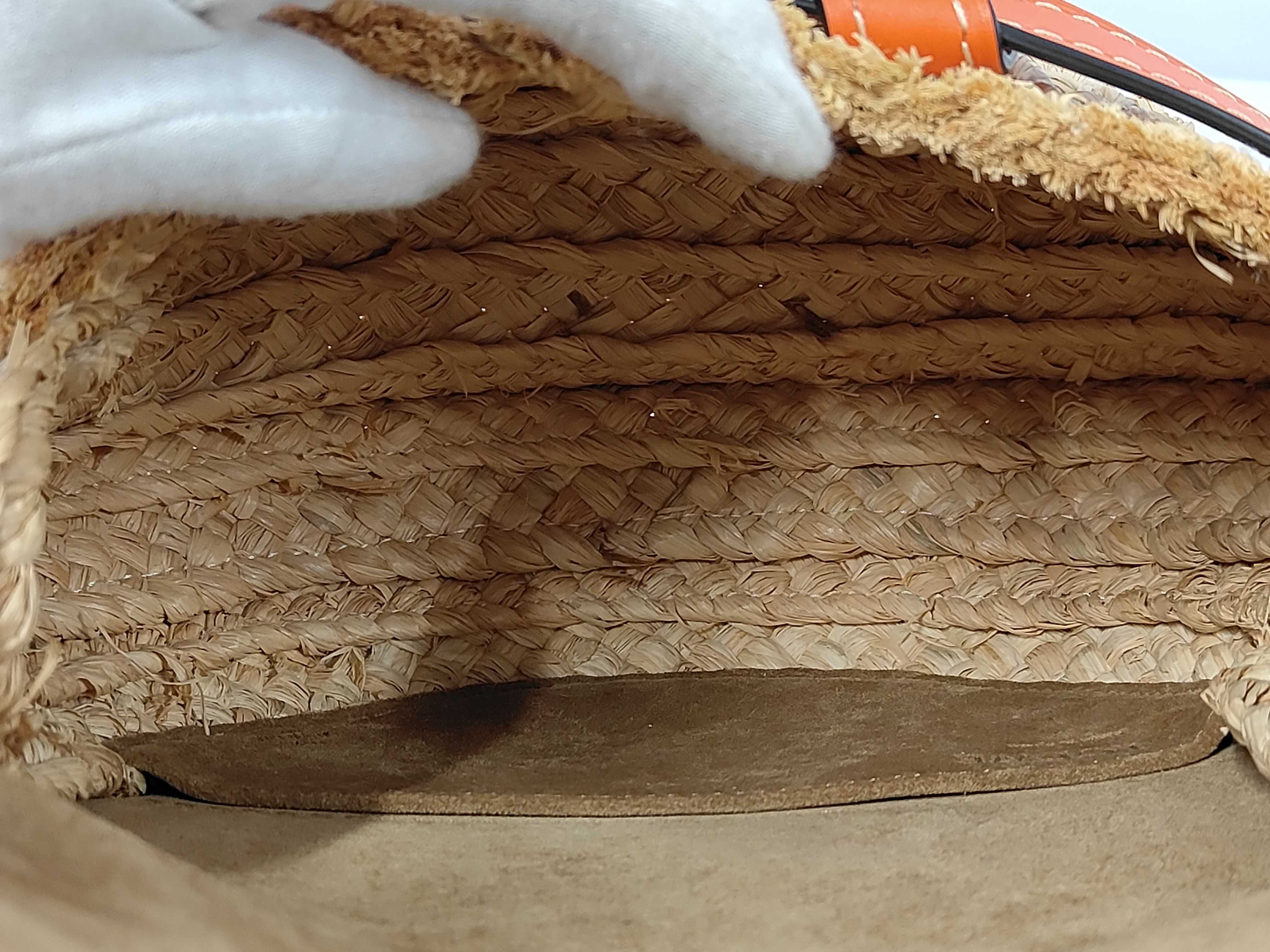 Gate Raffia Shoulder Bag (Unused) — view 9