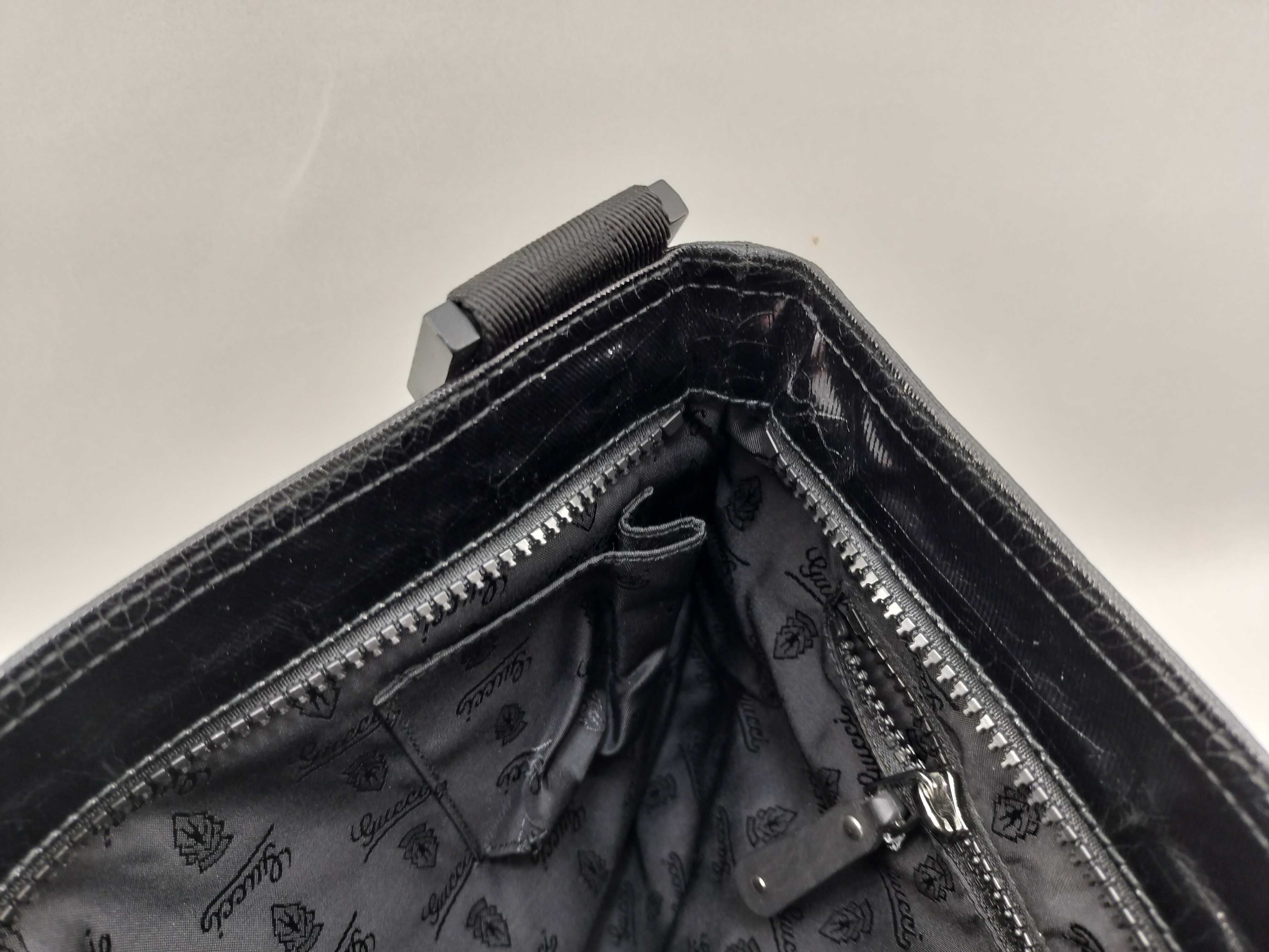 Shoulder Bag, Black Crust, 181093 — view 13