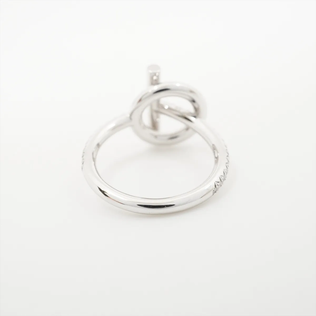 Echape PM Diamond Ring 750(WG) 5.5g #52 / JP size 12 24AP143577 Scratch — view 2