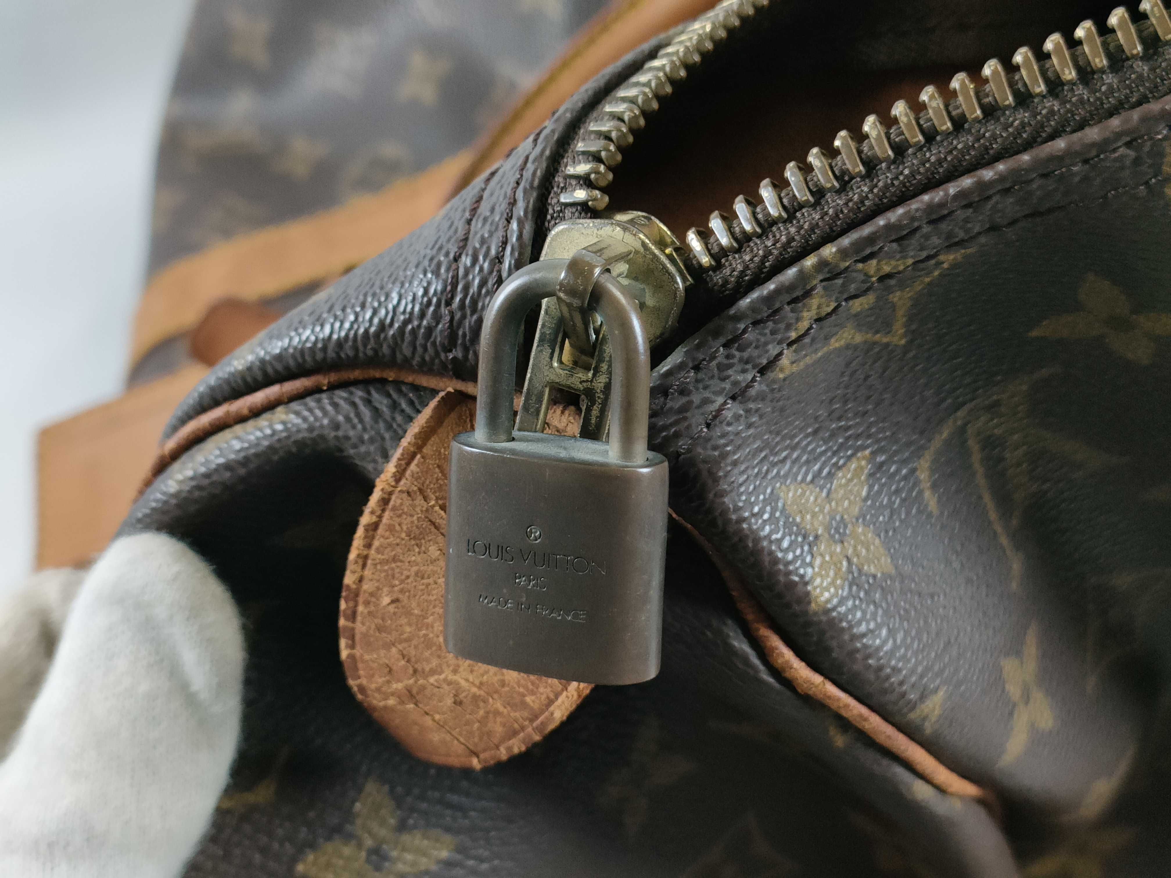 Monogram Keepall 45 M41428 SP0990 Brown Boston Bag — view 14