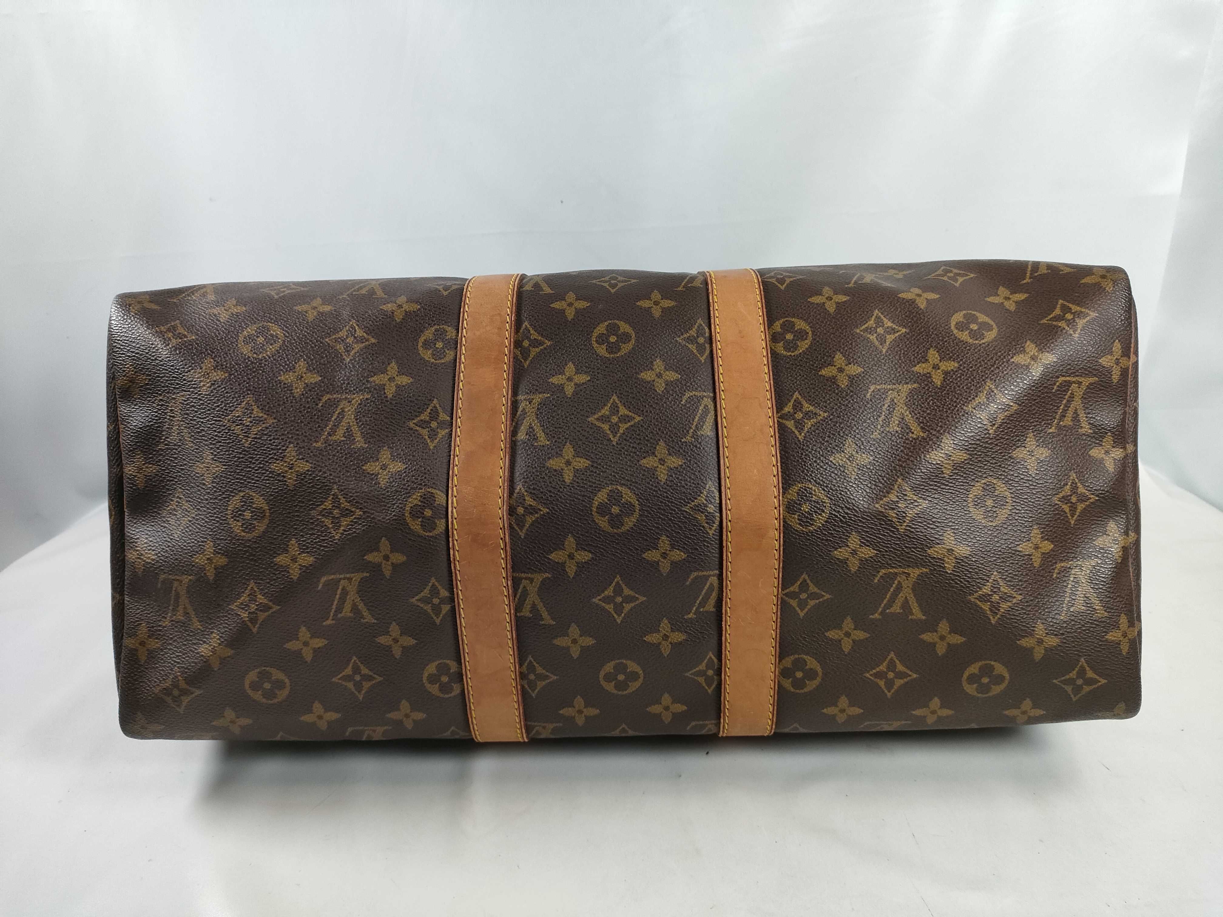 Monogram Keepall 45 M41428 SP0990 Brown Boston Bag — view 7