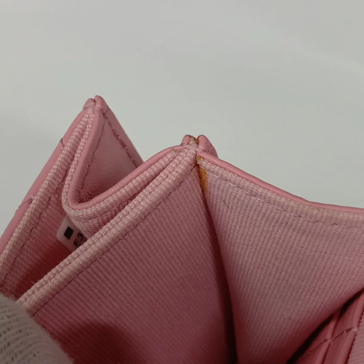 Matelassé Lambskin 2-Way Handbag, Top Handle, Pink, Gold Hardware, E3UUKAEL, Random Serial Number — view 13
