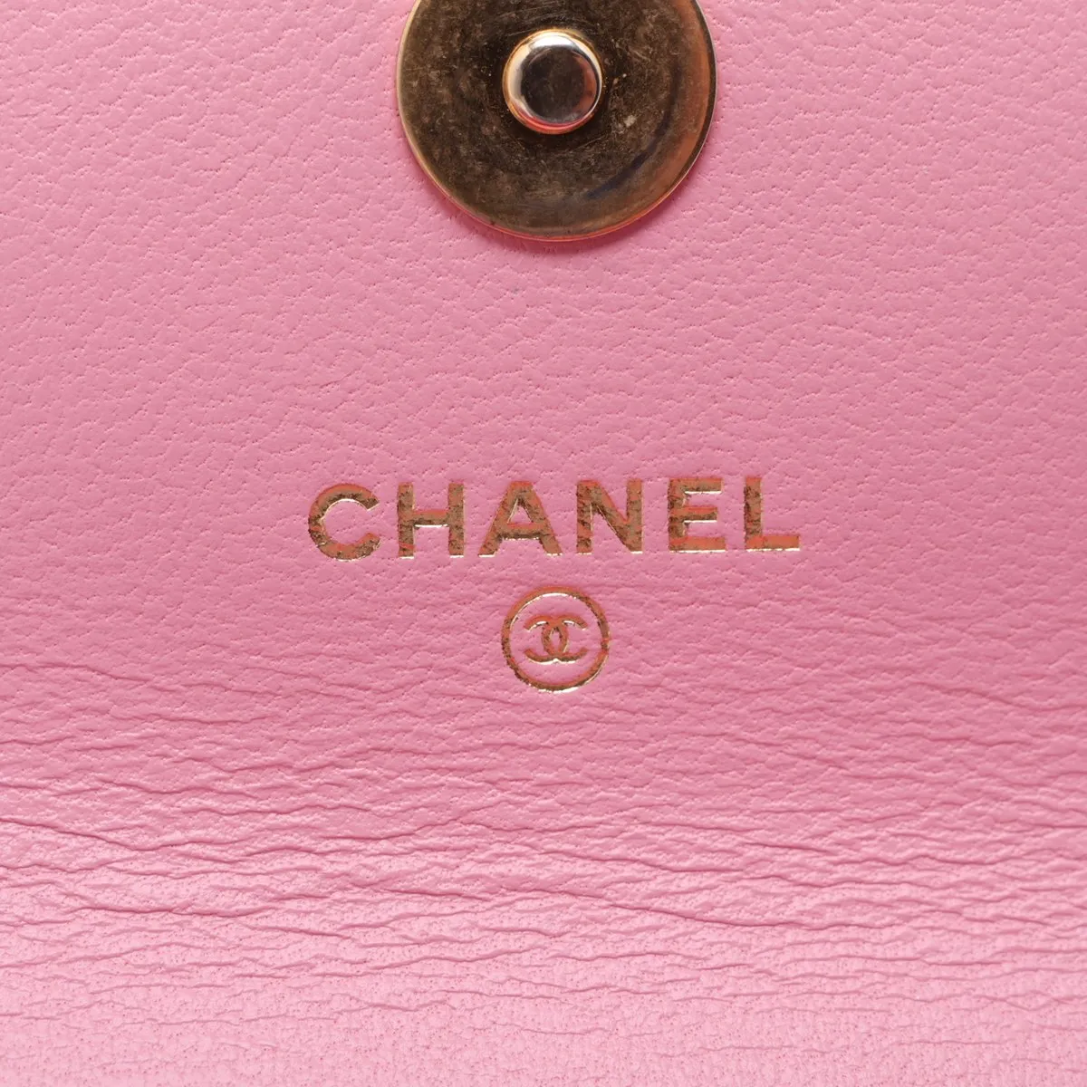 Matelassé Lambskin 2-Way Handbag, Top Handle, Pink, Gold Hardware, E3UUKAEL, Random Serial Number — view 9