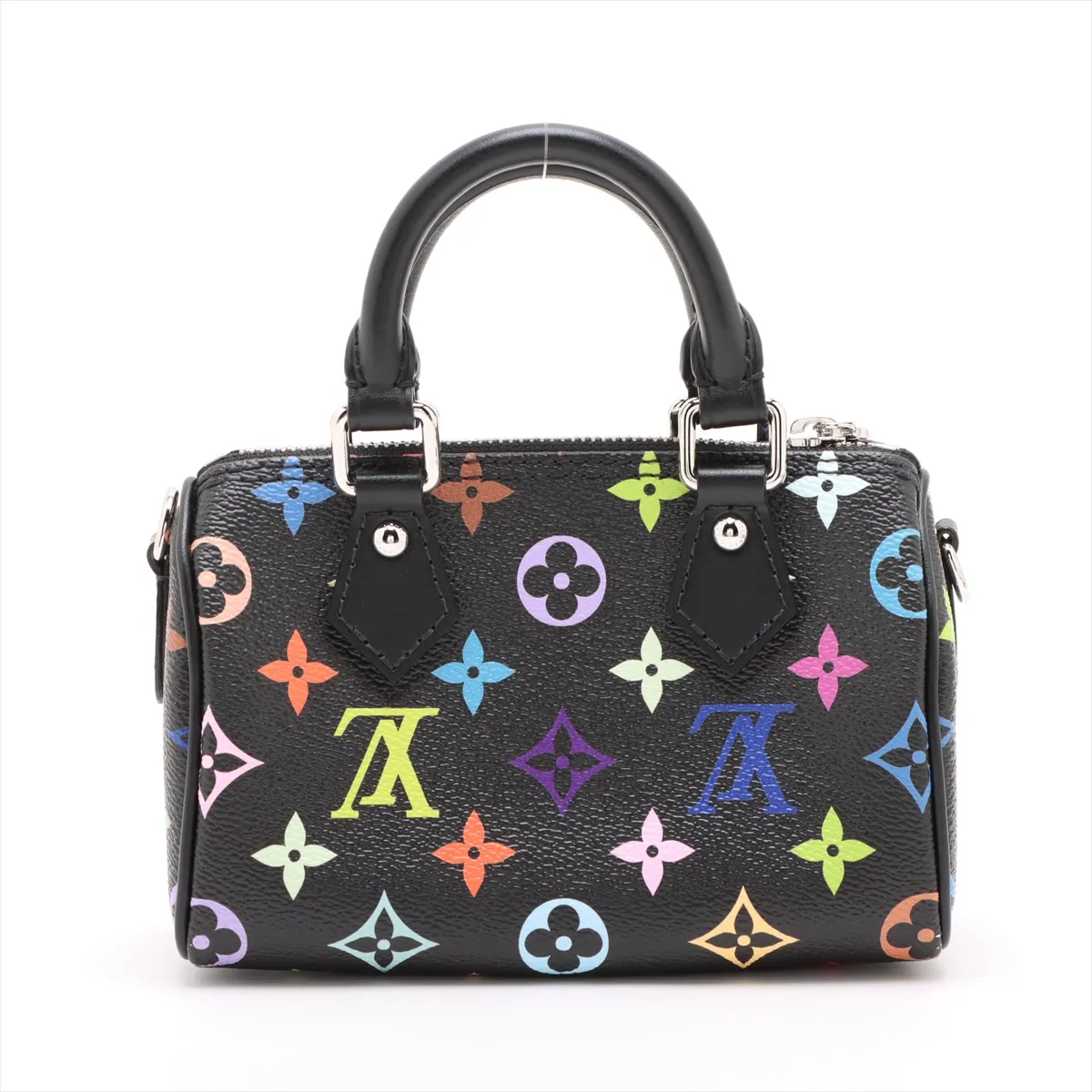 Vuitton x Takashi Murakami LV x TM Multicolor Nano Speedy M13406 Black RFID reaction available — view 2