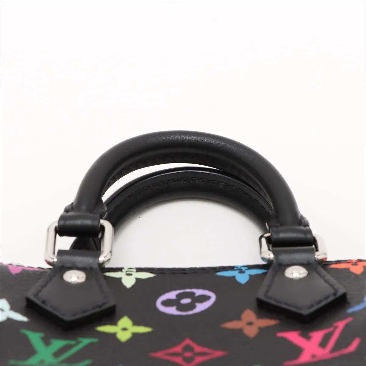 Vuitton x Takashi Murakami LV x TM Multicolor Nano Speedy M13406 Black RFID reaction available — view 6