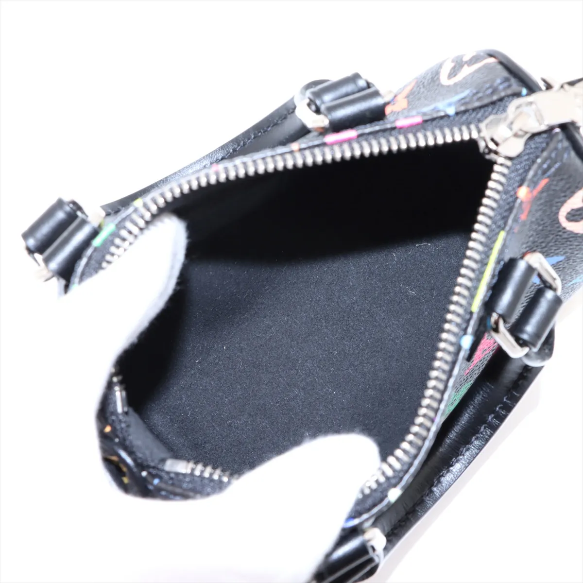 Vuitton x Takashi Murakami LV x TM Multicolor Nano Speedy M13406 Black RFID reaction available — view 8