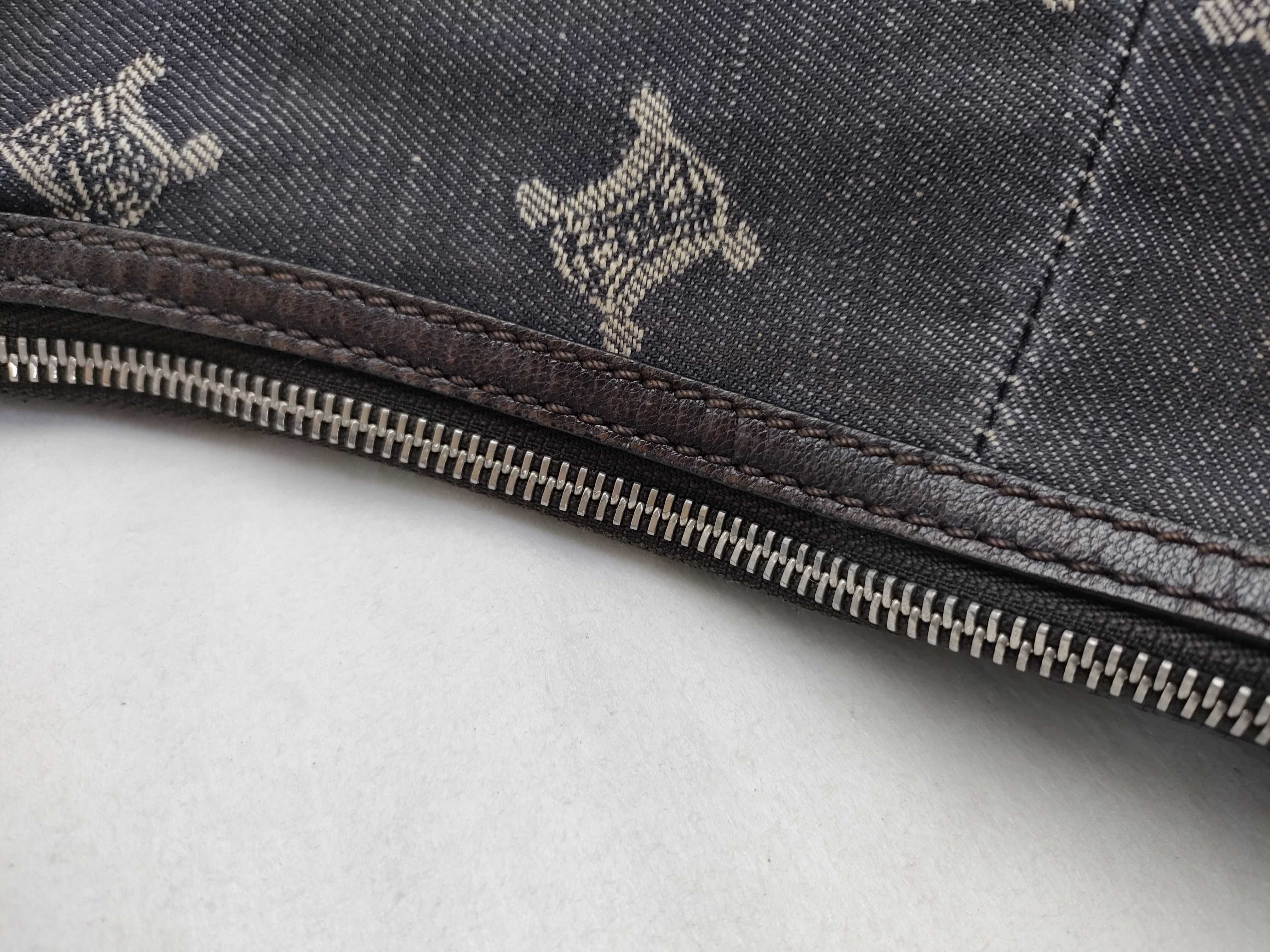 Denim Paris Macadam Shoulder Bag (with all-over print interior) — view 6