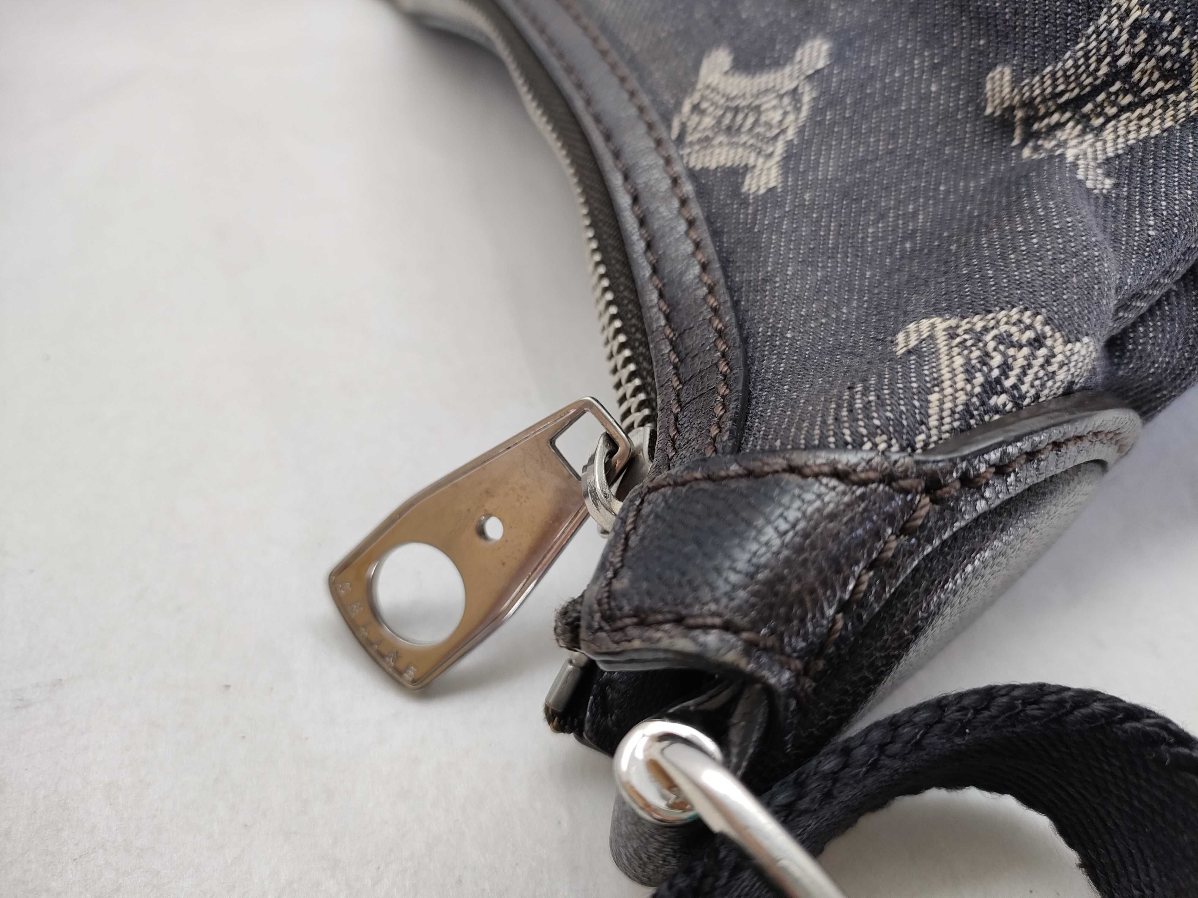 Denim Paris Macadam Shoulder Bag (with all-over print interior) — view 7