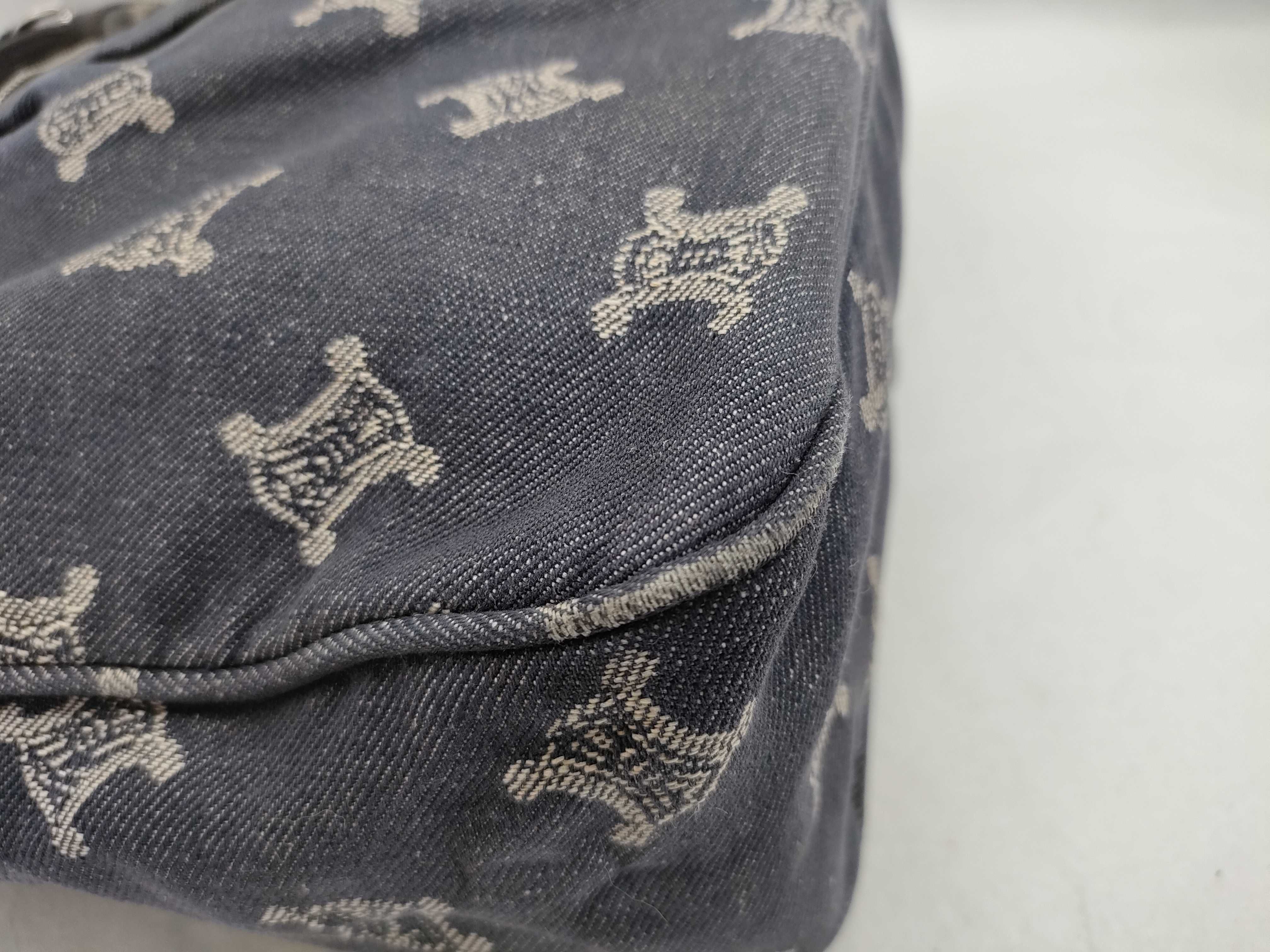 Denim Paris Macadam Shoulder Bag (with all-over print interior) — view 8