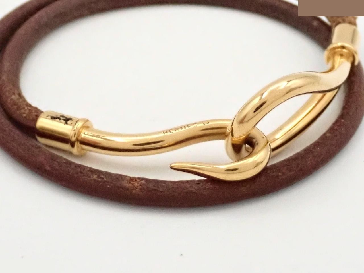 Double-strand jumbo bracelet, accessory, wrist circumference approximately 16.5 cm. — view 3