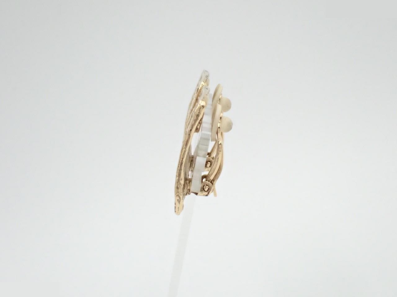 Logo Square Earrings — view 3