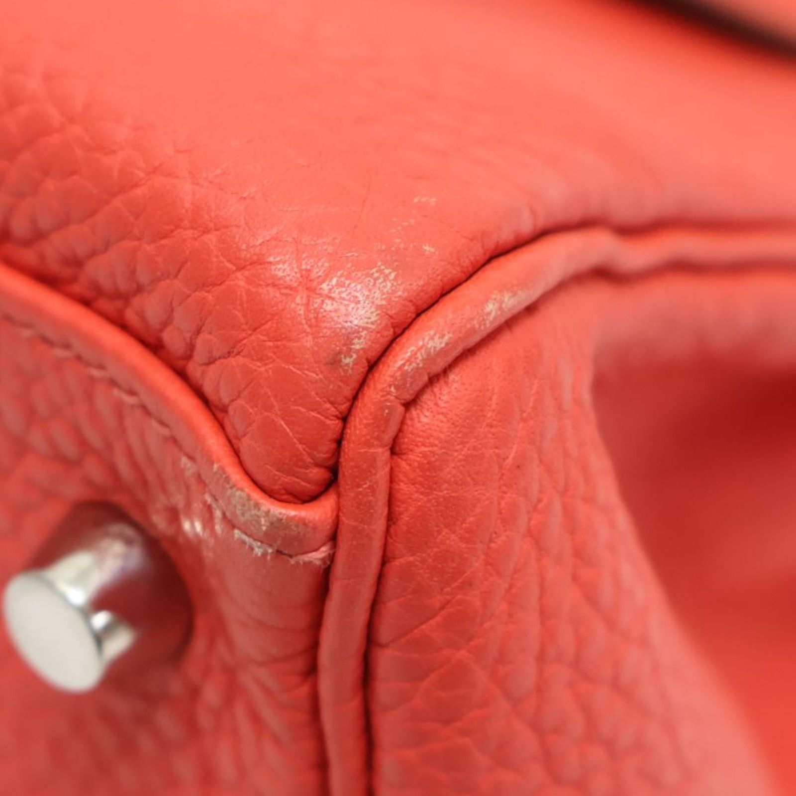 Togo Leather Kelly 32 w/PHW — view 12