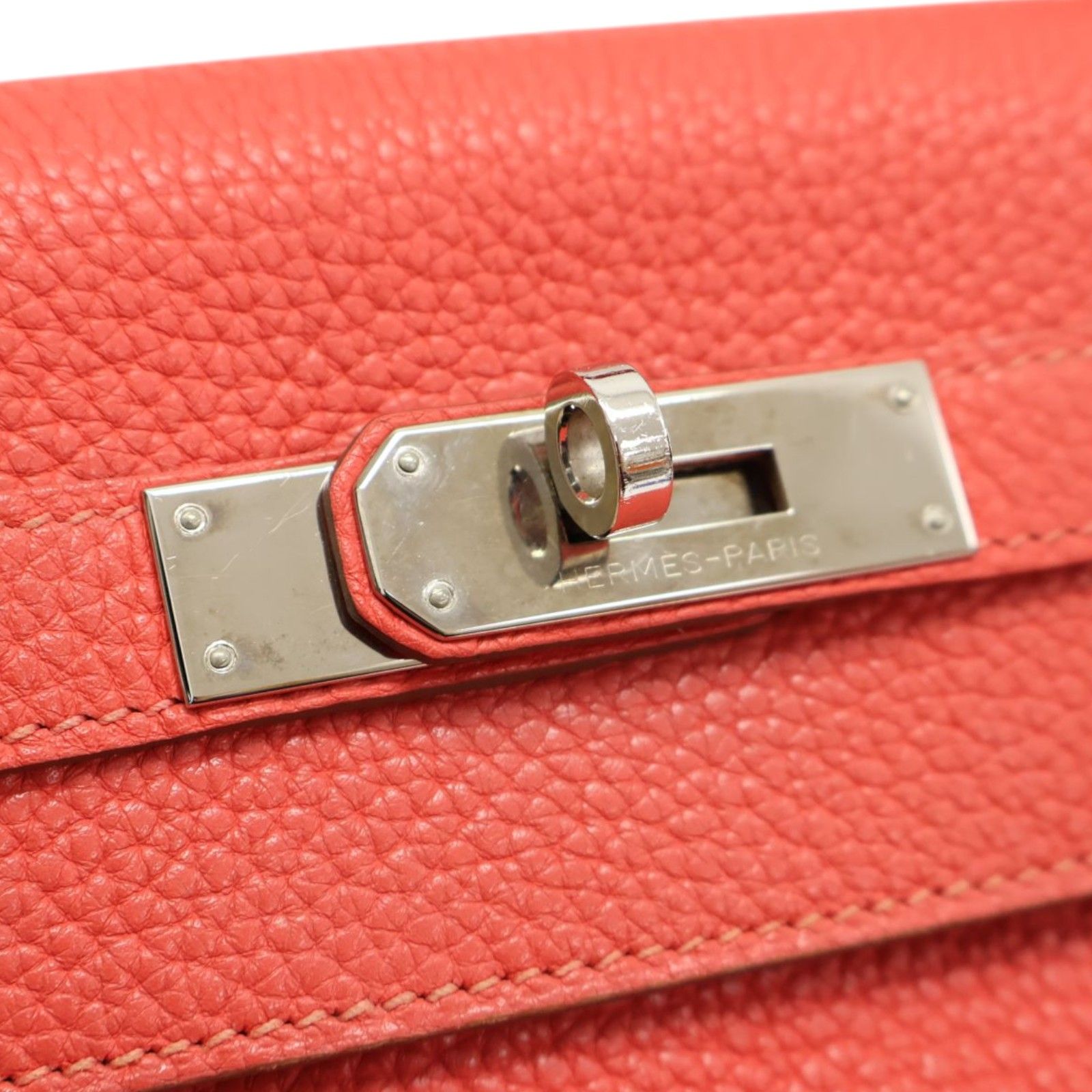 Togo Leather Kelly 32 w/PHW — view 8