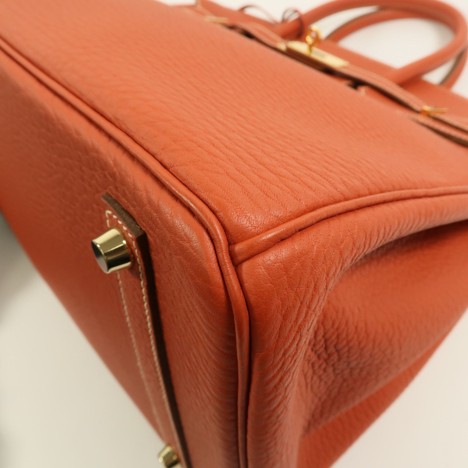 Fjord Leather Birkin 35 w/GHW — view 12