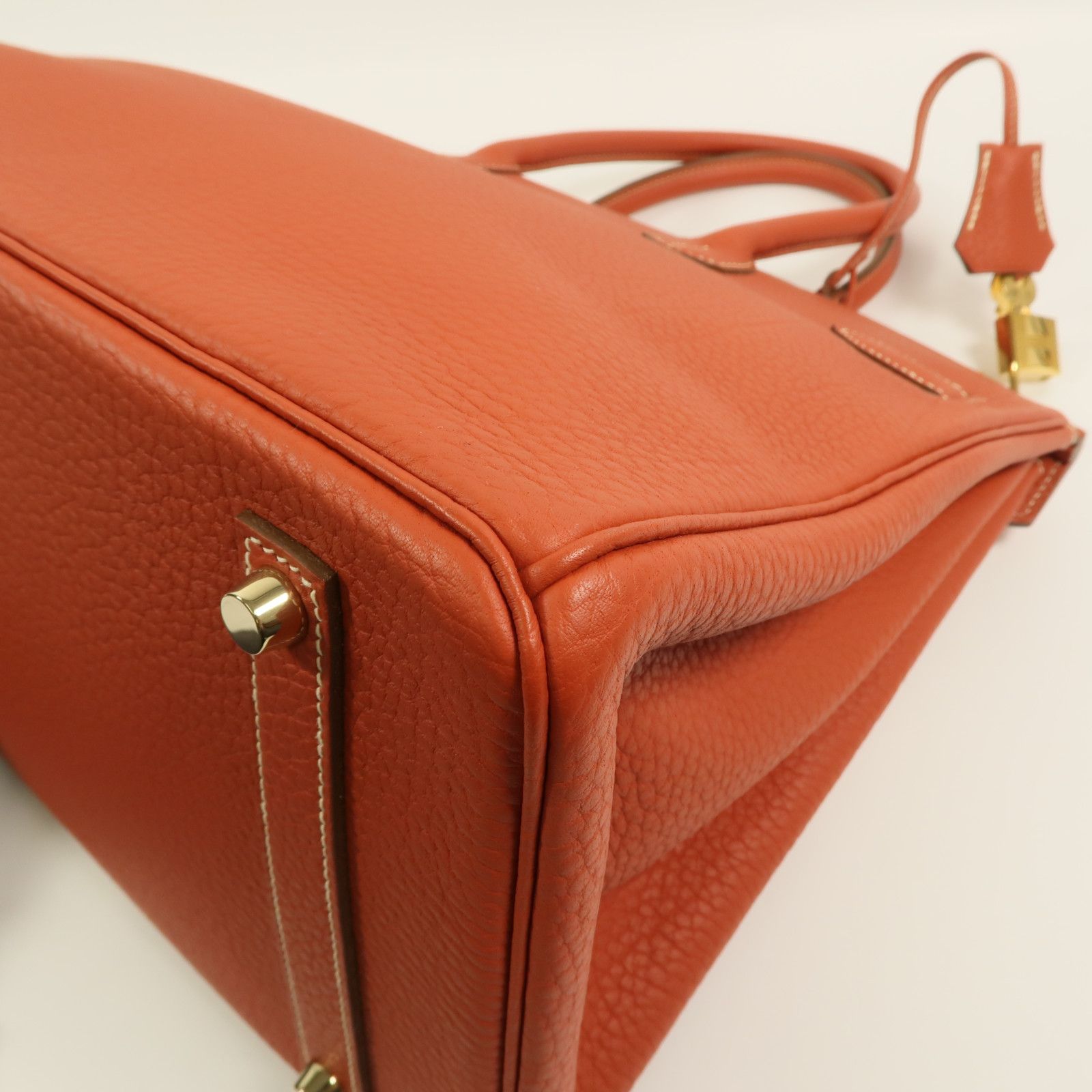 Fjord Leather Birkin 35 w/GHW — view 14