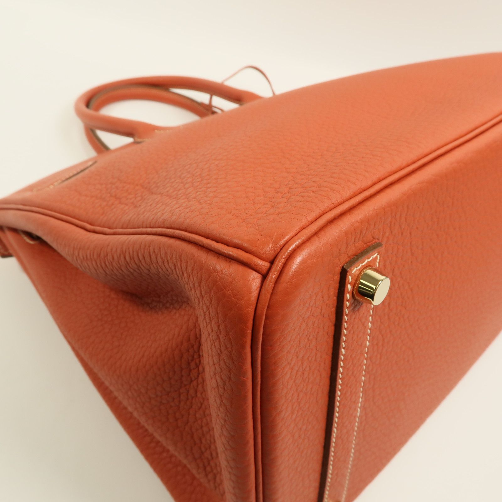 Fjord Leather Birkin 35 w/GHW — view 15