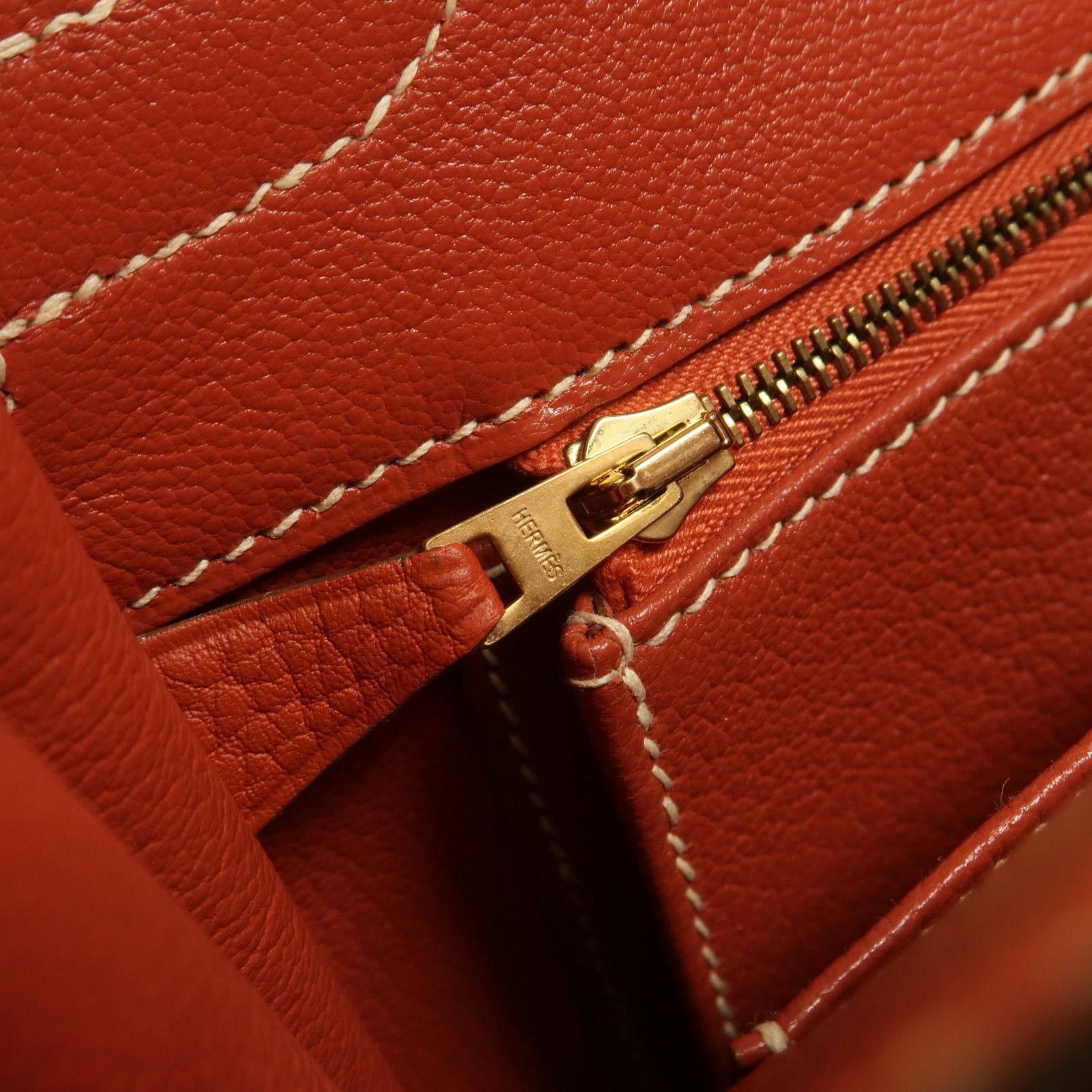 Fjord Leather Birkin 35 w/GHW — view 16