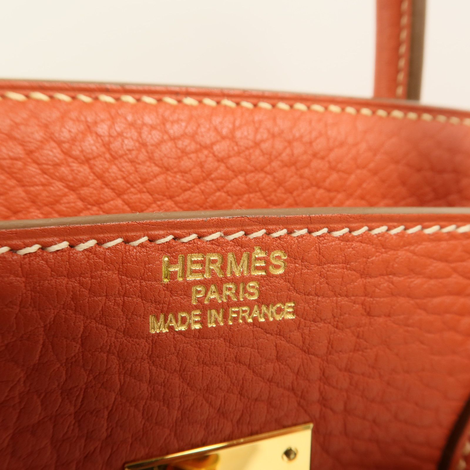 Fjord Leather Birkin 35 w/GHW — view 6