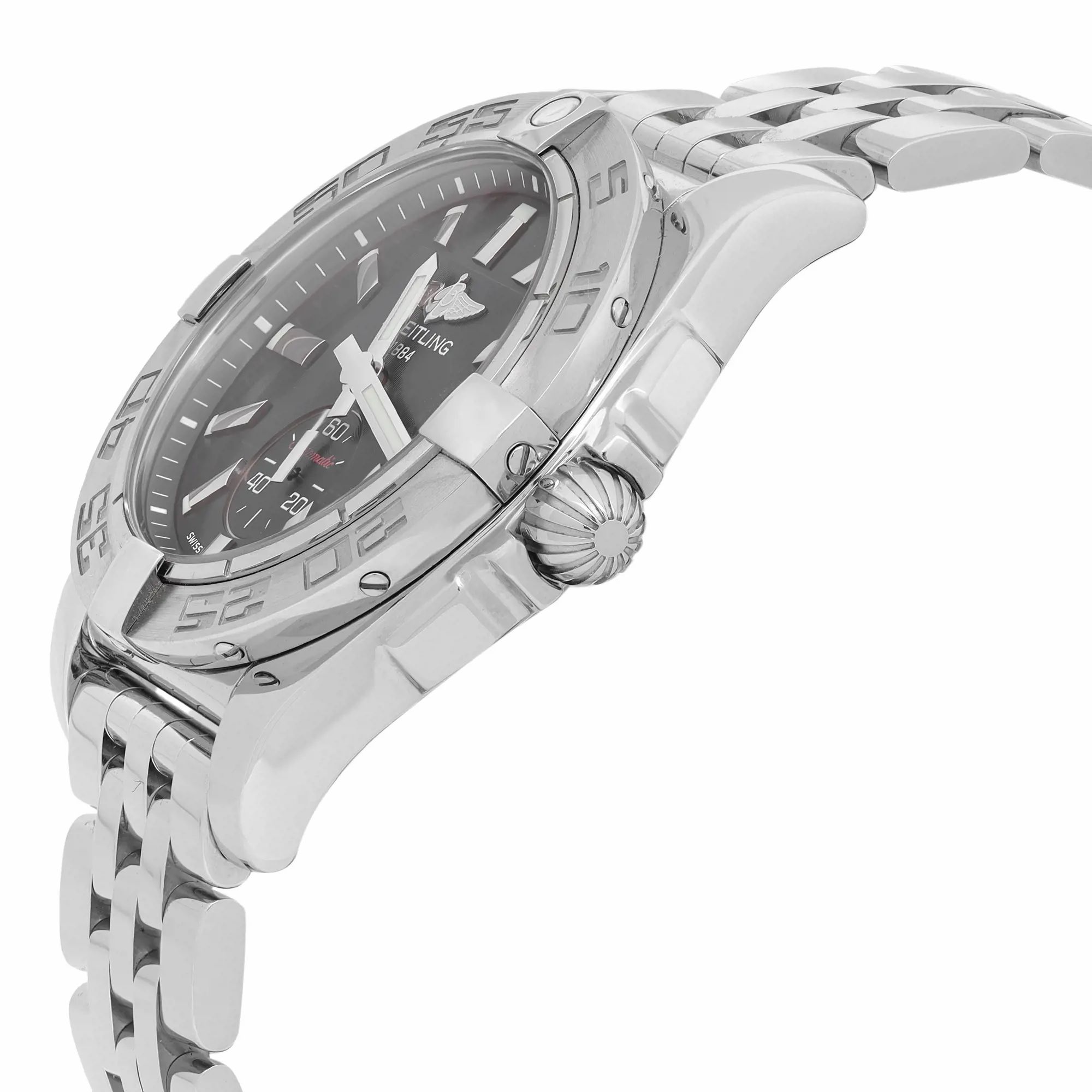 Galactic 36 Steel Black Dial Automatic Unisex Watch A3733011/BA33SS — view 3