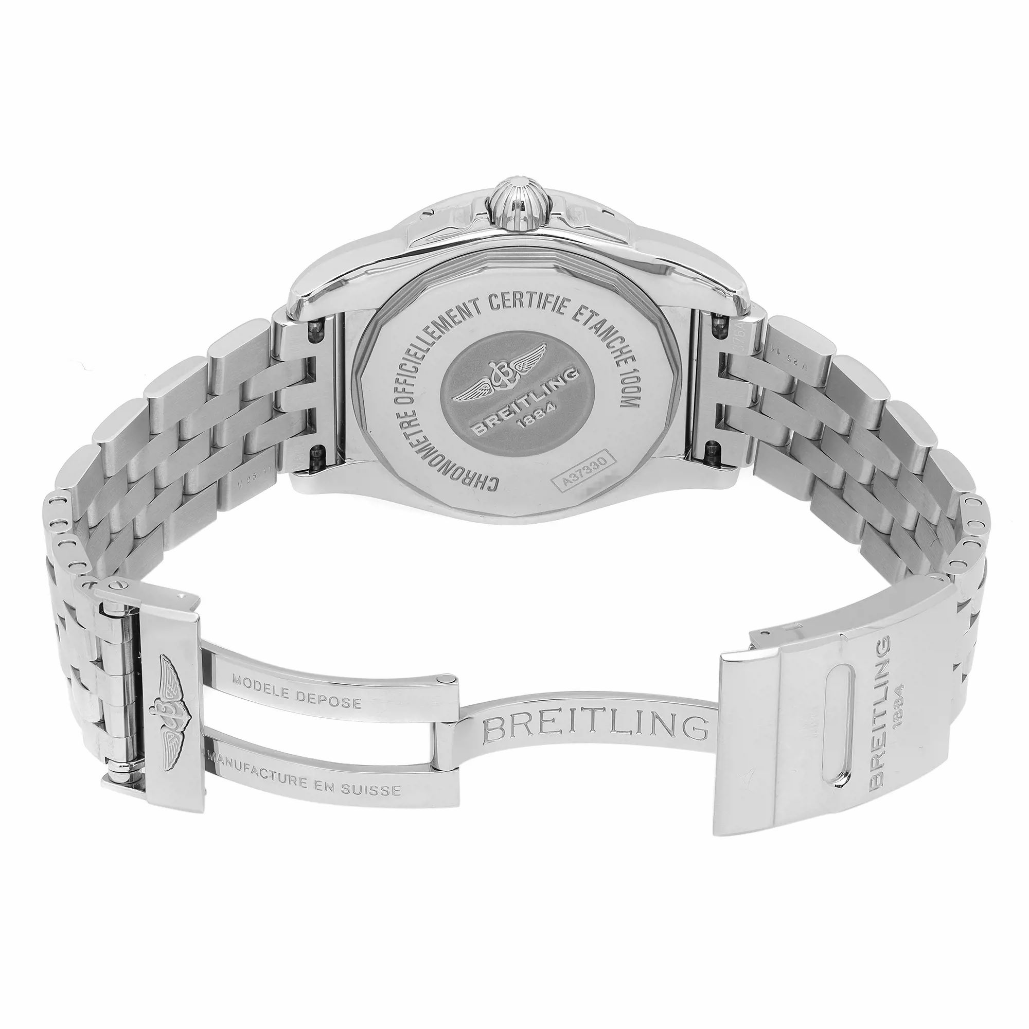 Galactic 36 Steel Black Dial Automatic Unisex Watch A3733011/BA33SS — view 6