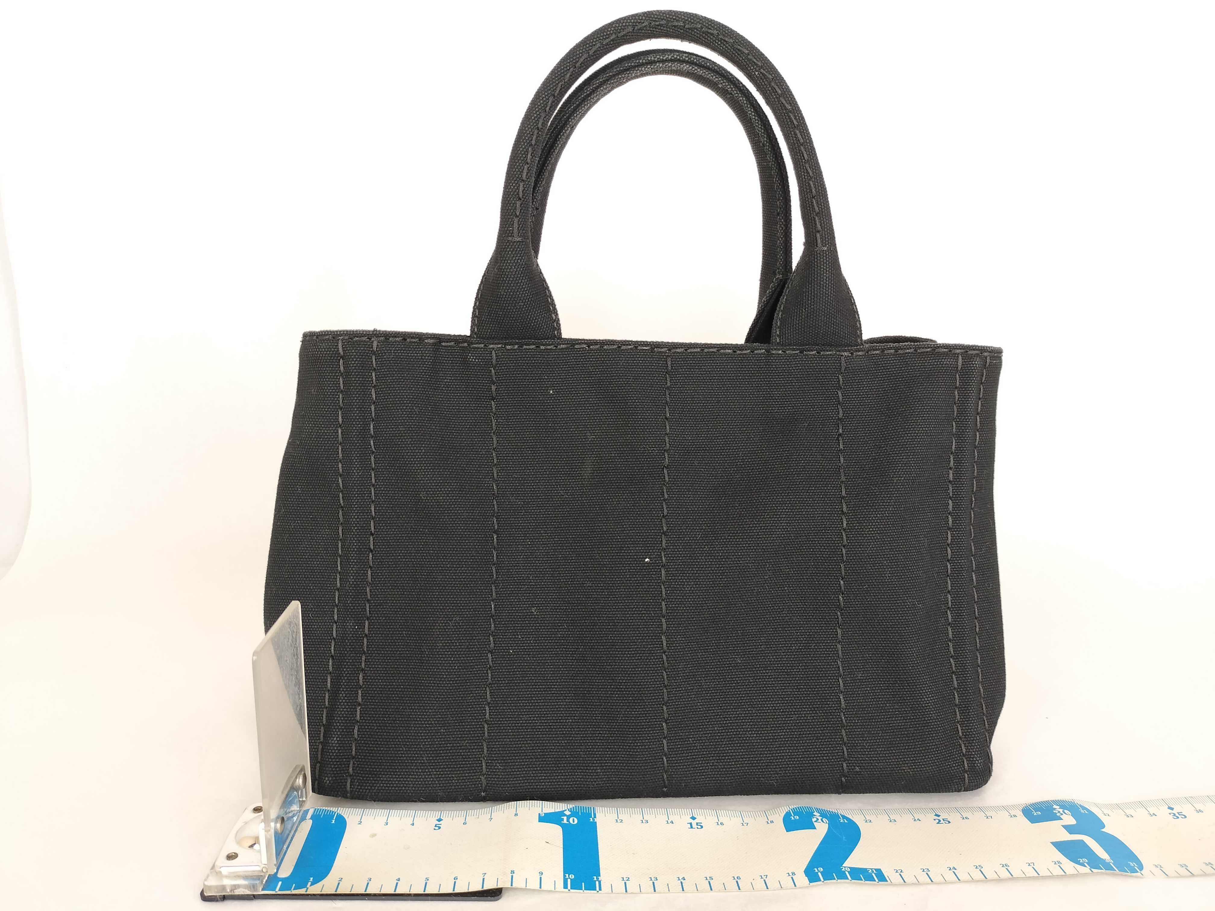2-way handbag/shoulder bag, Canapa Mini canvas, 1BG439 handbag — view 2