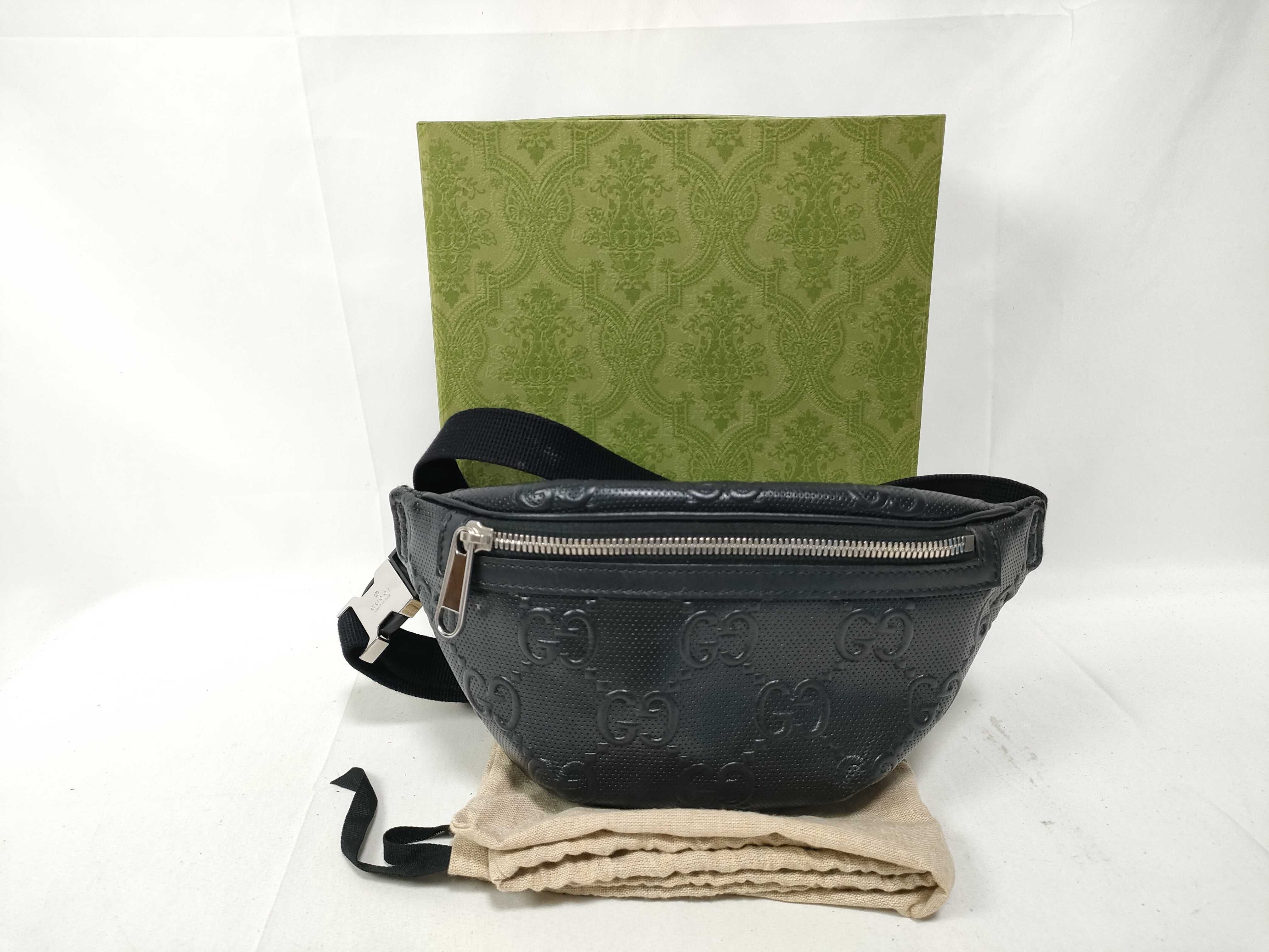 658582 GG embossed belt bag waist bag