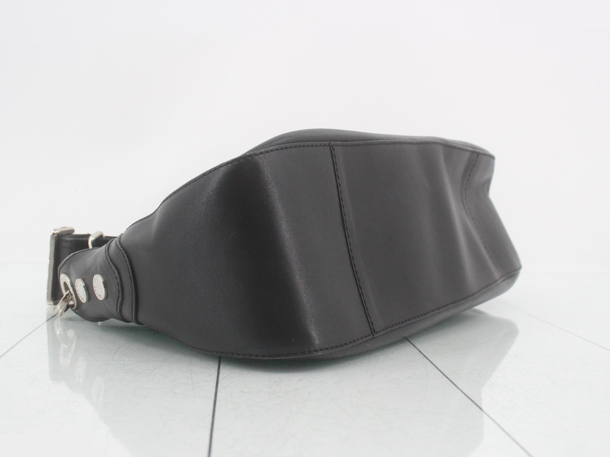 Leather one-shoulder bag — view 5