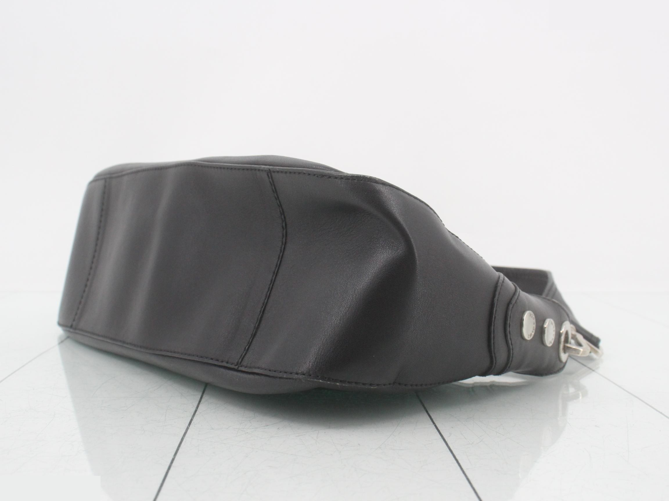Leather one-shoulder bag — view 6