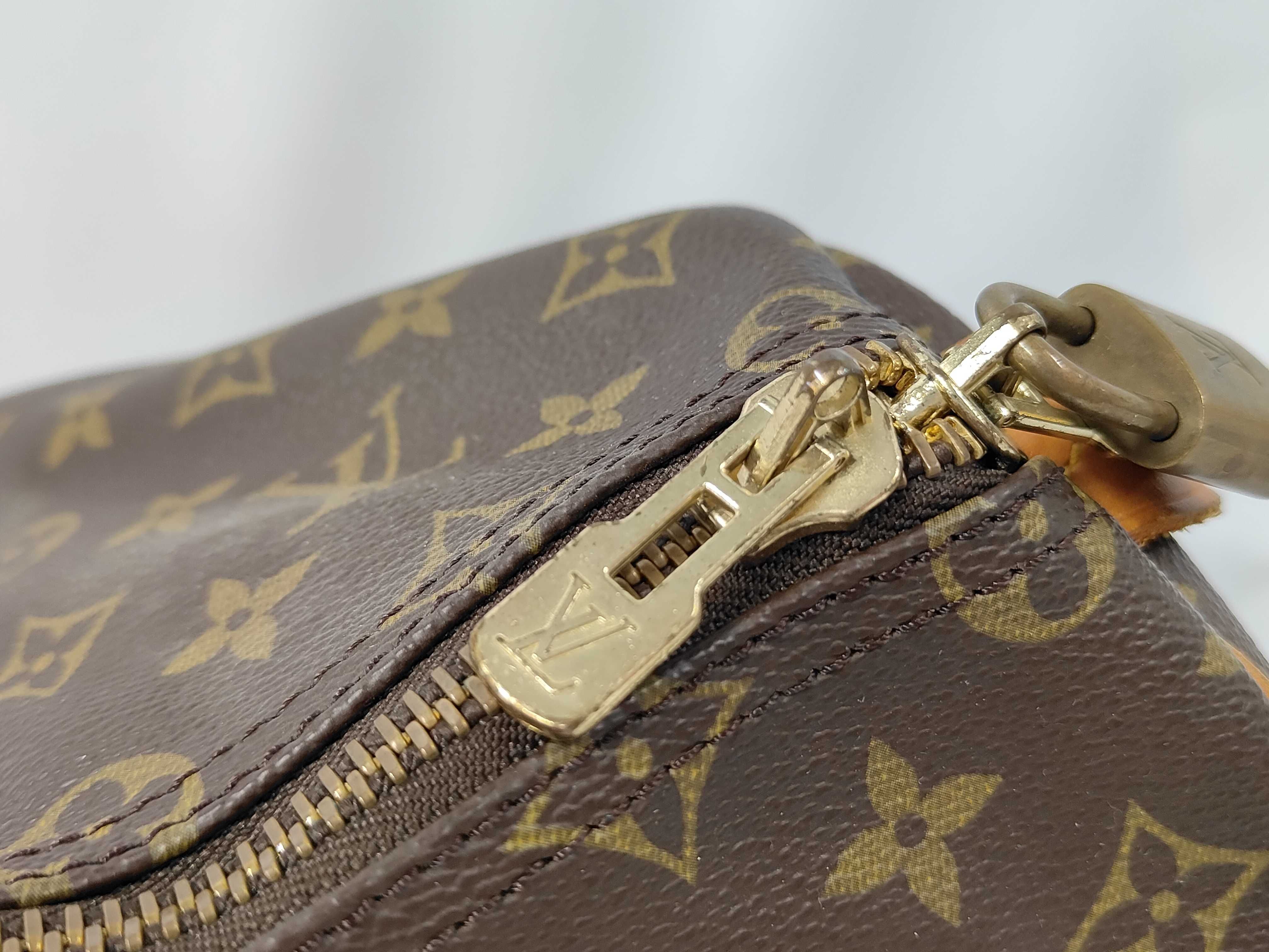 Monogram Keepall Boston Bag — view 8
