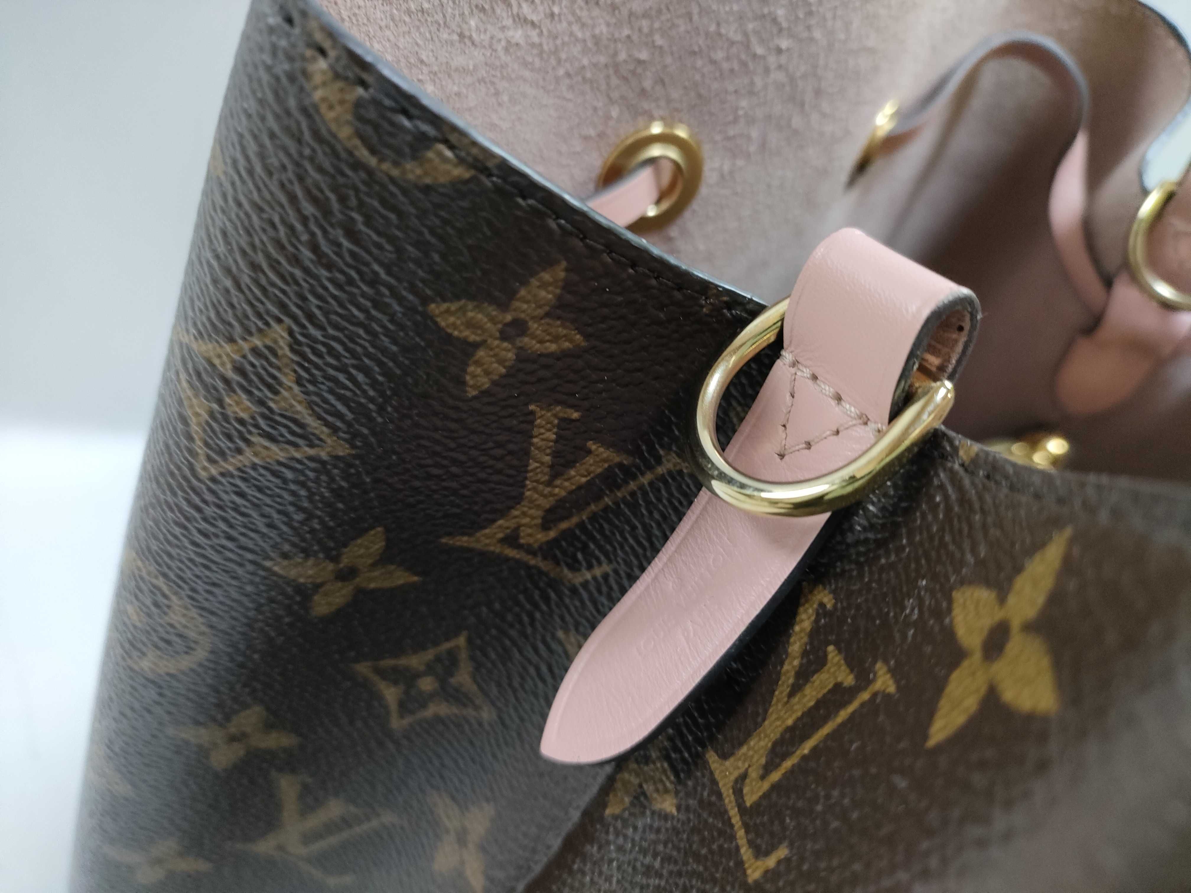 Monogram Neo Noe Rose Poudre M44022 Shoulder Bag — view 5